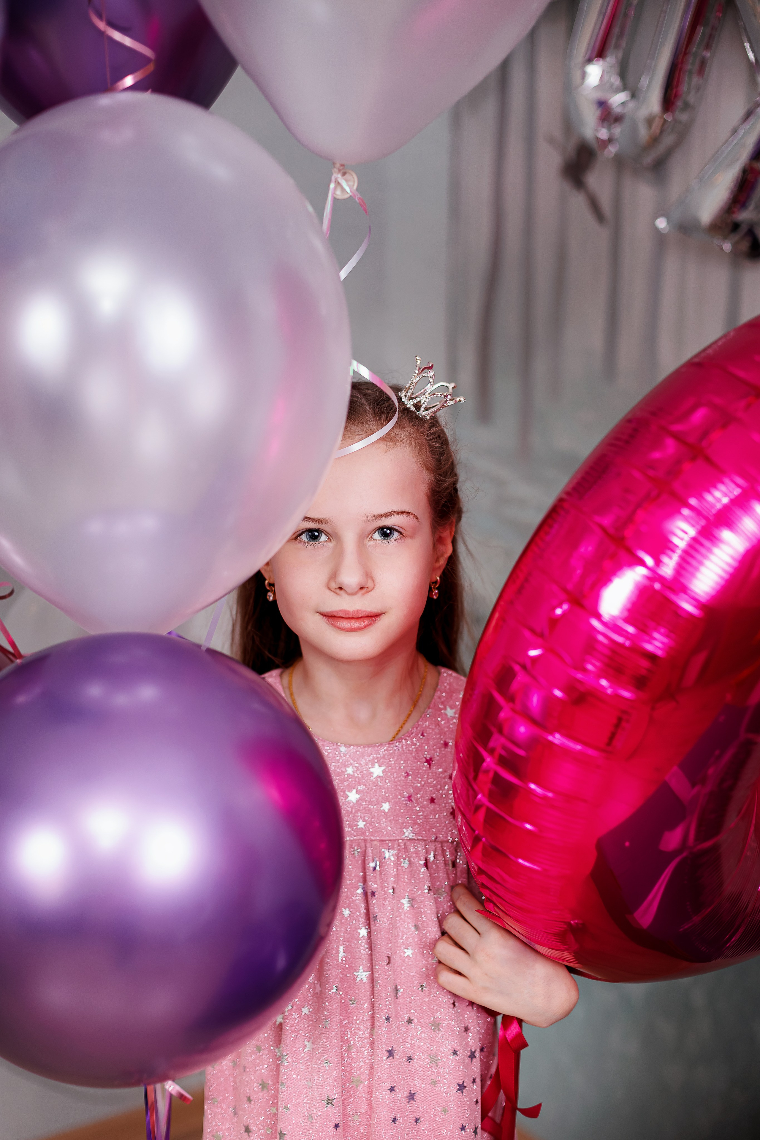 День рождения Вики. Съёмка дома. Семейный и детский фотограф Комина Елена, Власиха, Одинцово