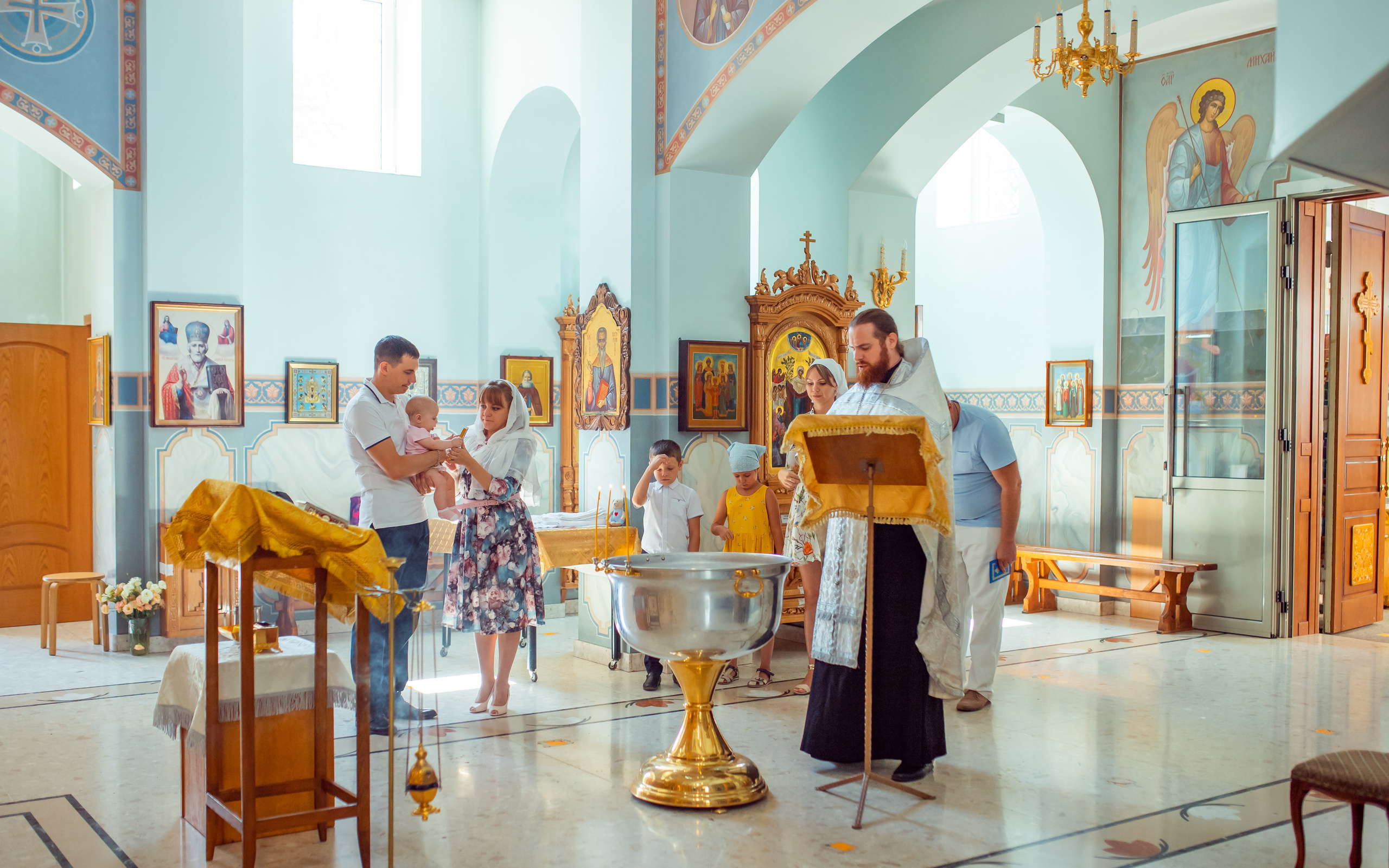 Таинство Крещения. Детский и семейный фотограф в Краснодаре, Анна Горбачева