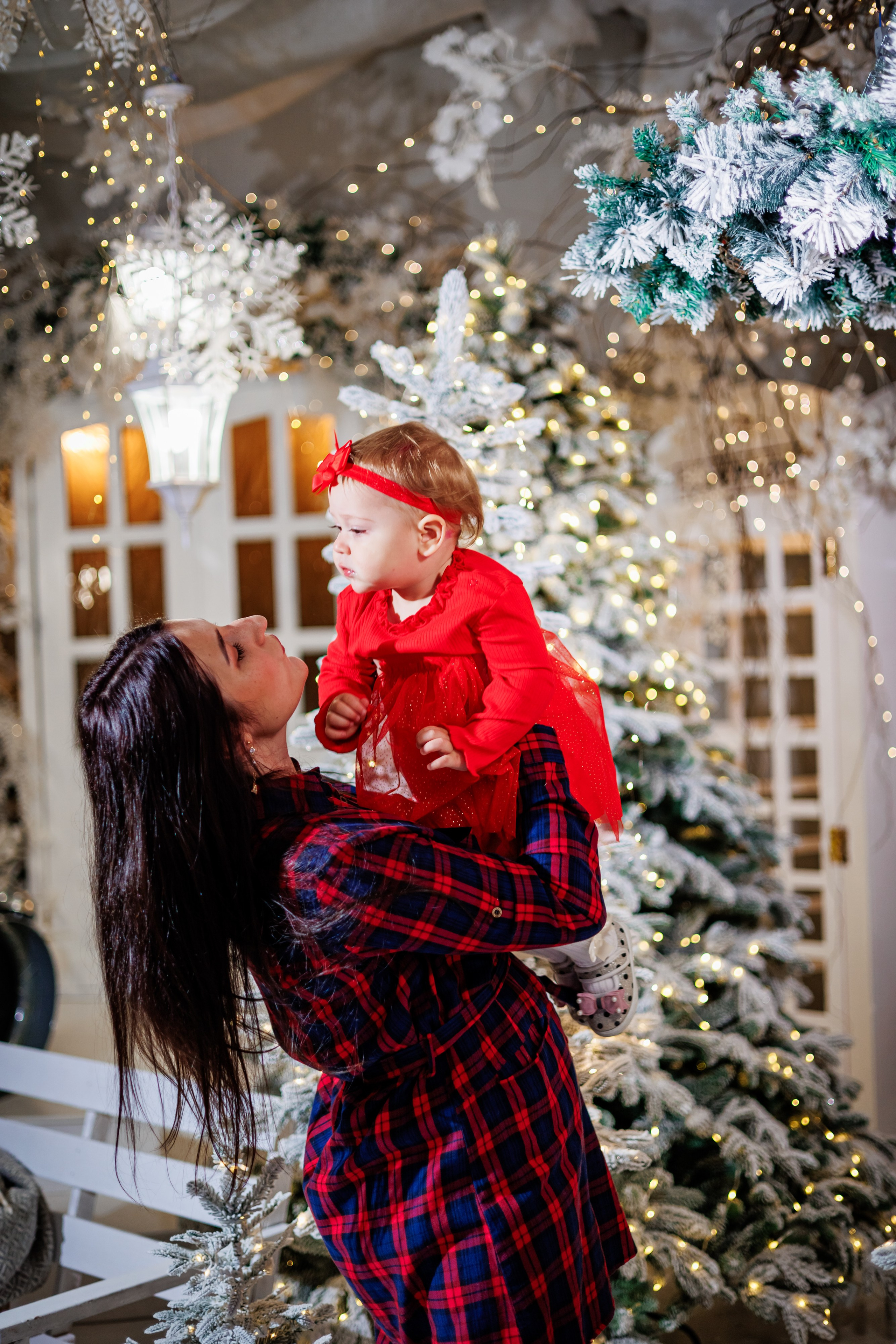 Юля с семьей Новый год 25. Свадебный и семейный фотограф в Армавире