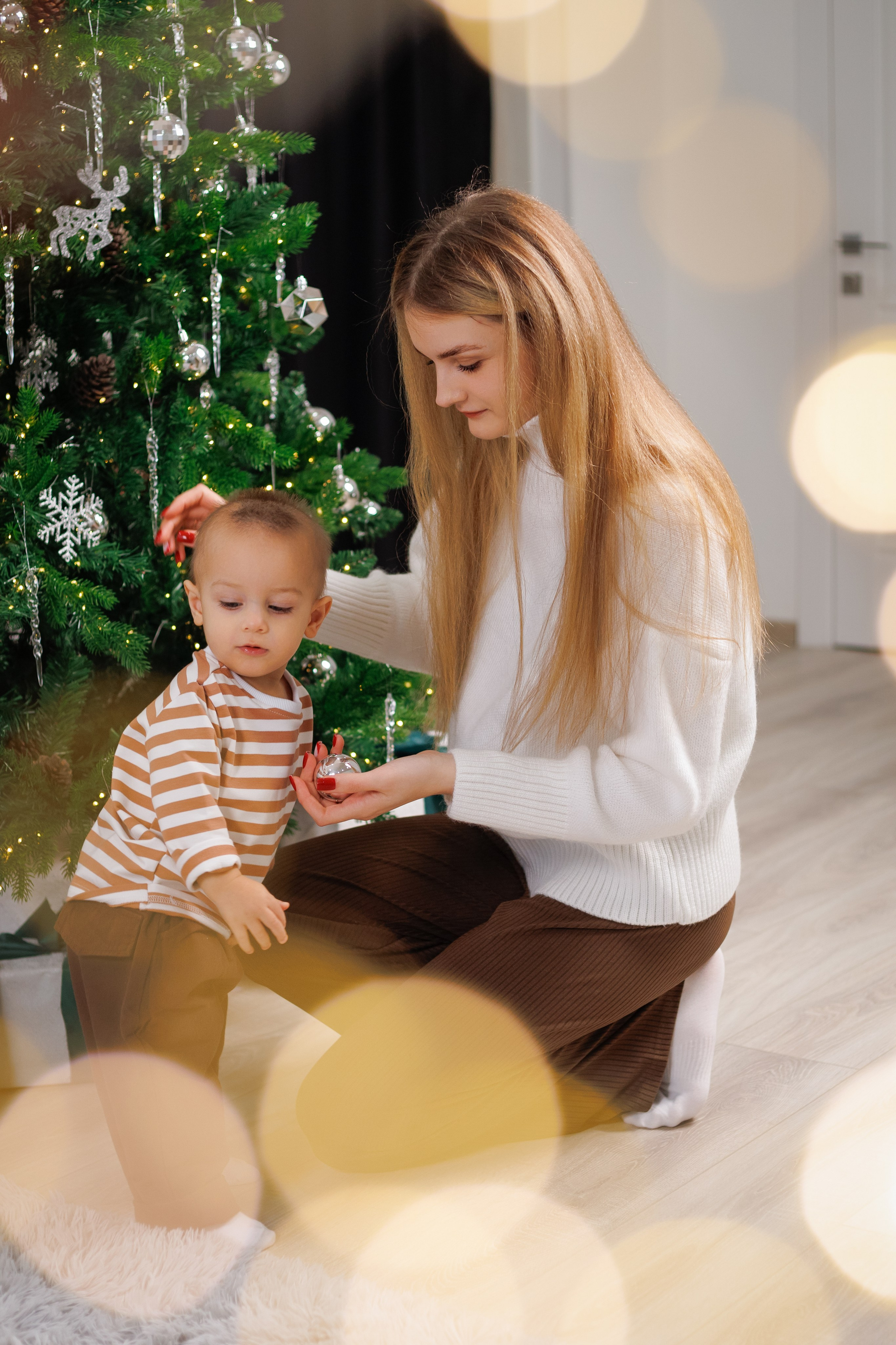 Новогодняя семейная. Семейный и творческий фотограф ст. Каневская| г. Краснодар | Мария Шарафан