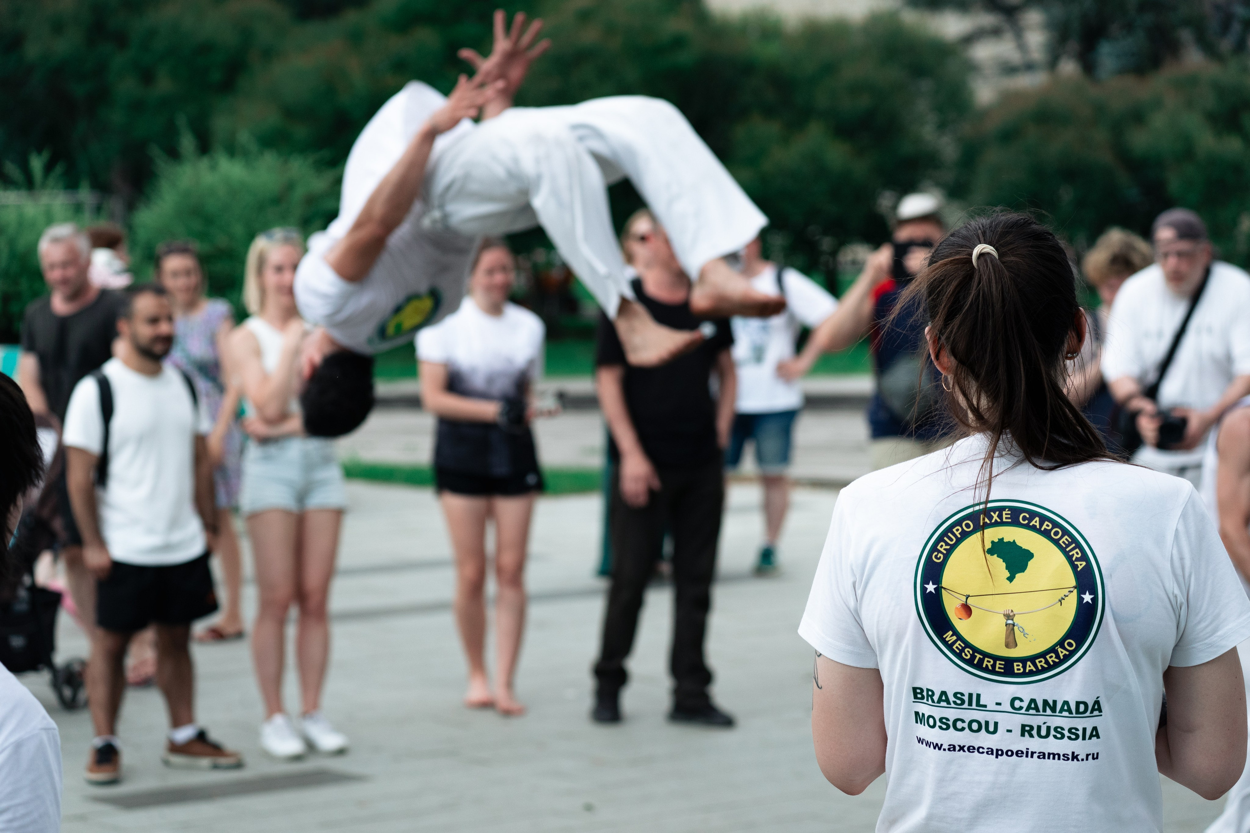 Открытый класс AXE Capoeira на фестивале неолимписких видов спорта на ВДНХ 2025 г:. Фотограф в Москве Ткаченко Владимир
