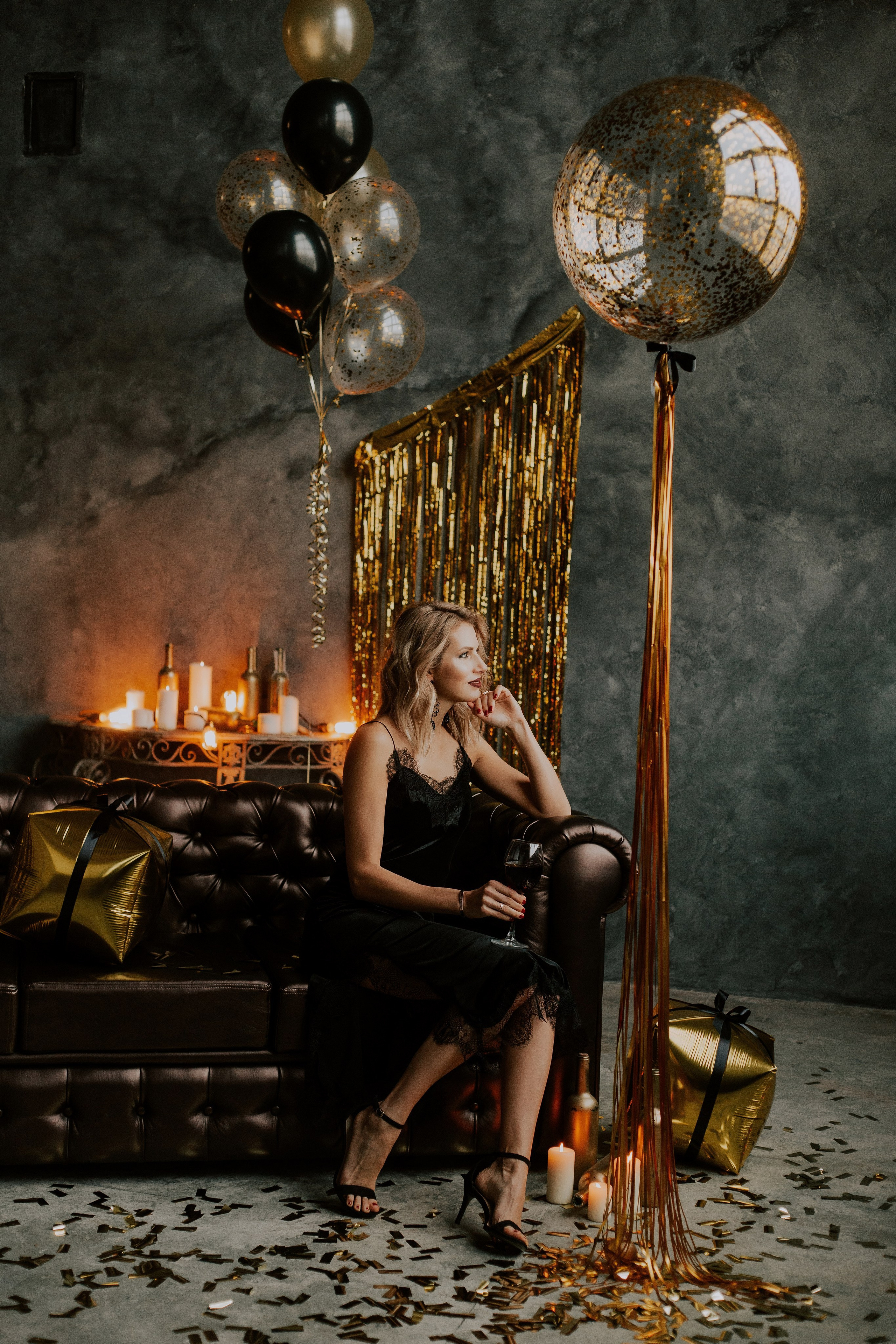 Новогодний фотопроет «Золото». Выпускные альбомы Натальи Бутко: Новороссийск, Анапа, Геленджик