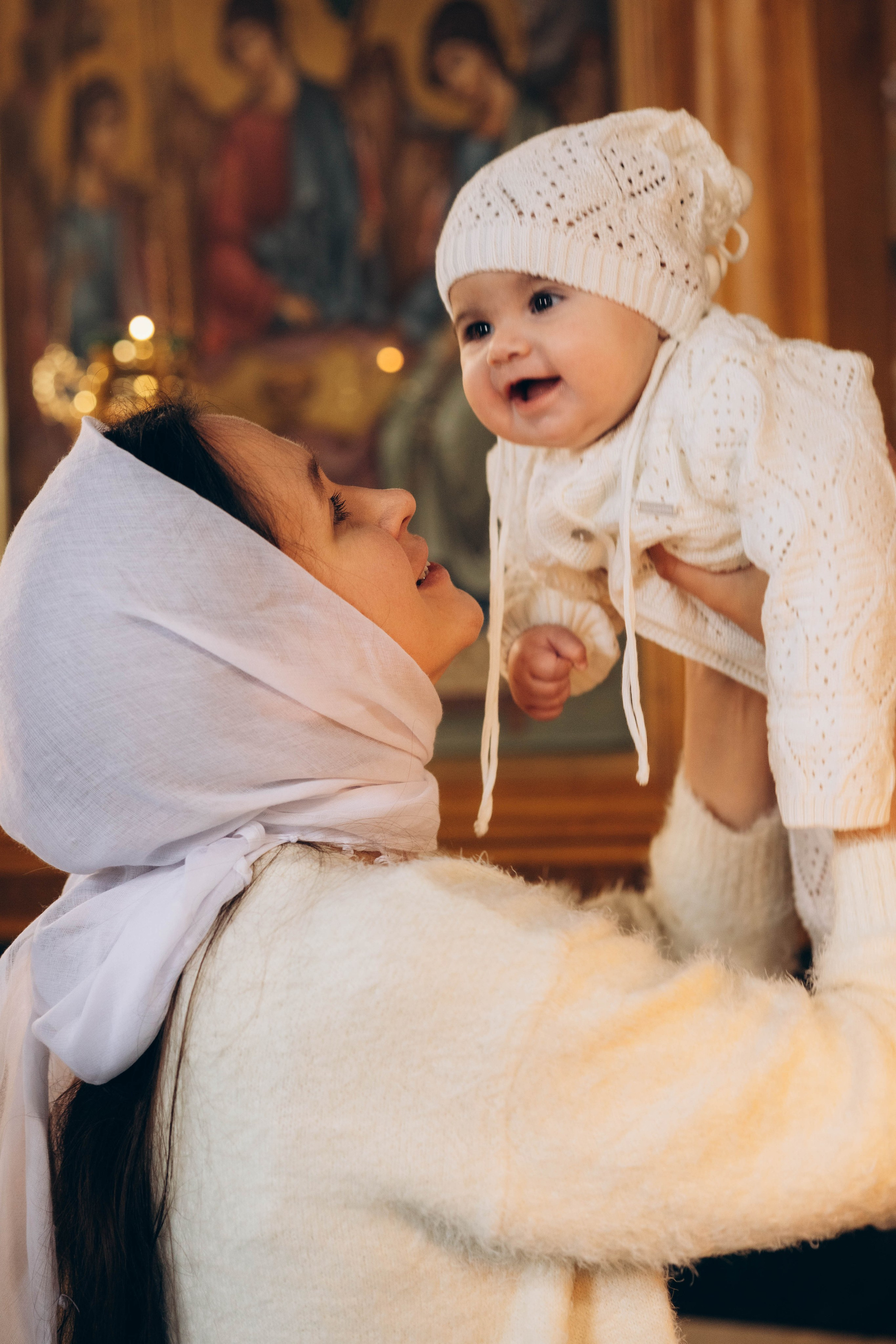 Церковный (крещение и венчание). Семейный фотограф Москва и область Дербунова Елена