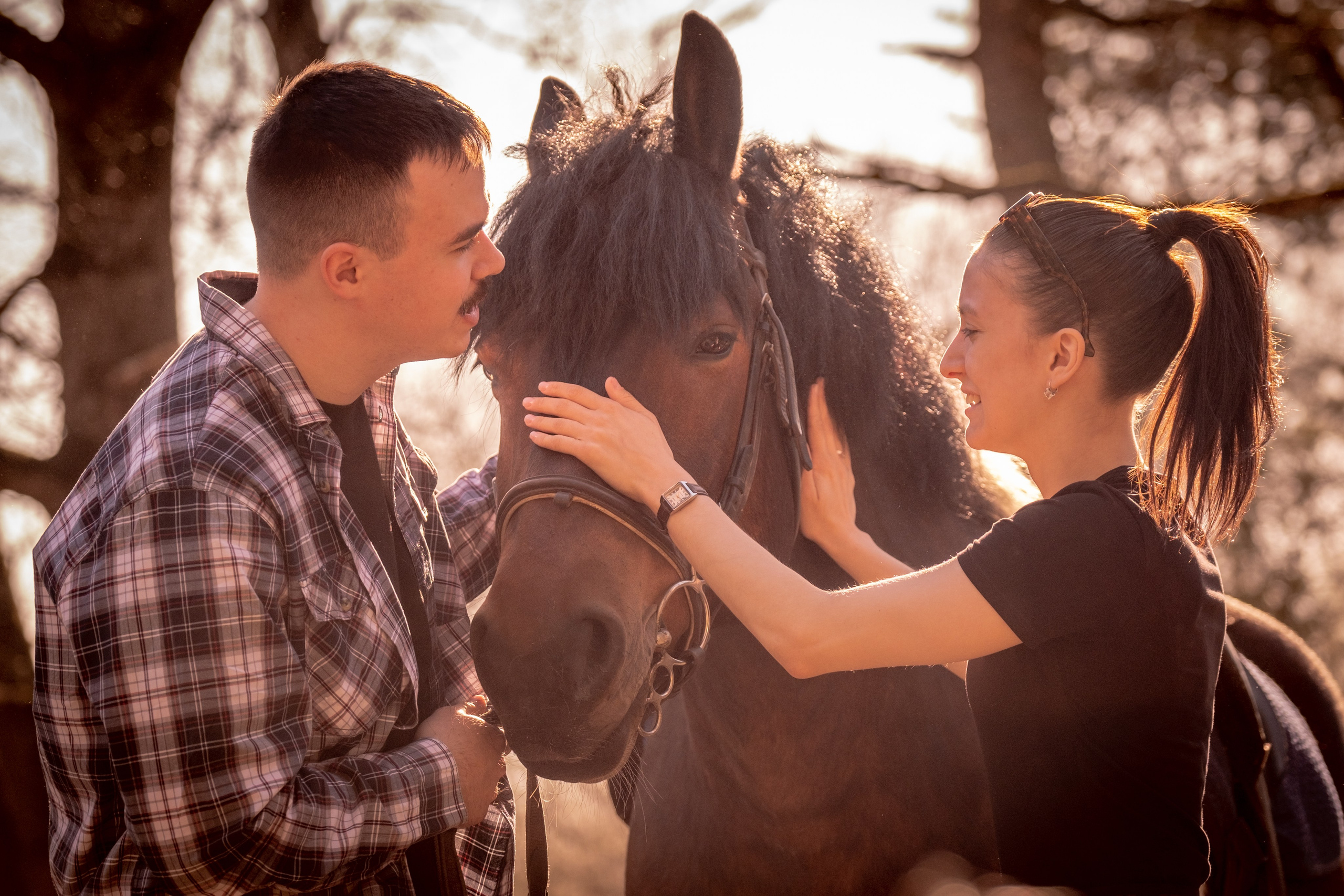 Он и Она. Зоофотограф, фотограф животных в Москве и области Дина Дамоцева