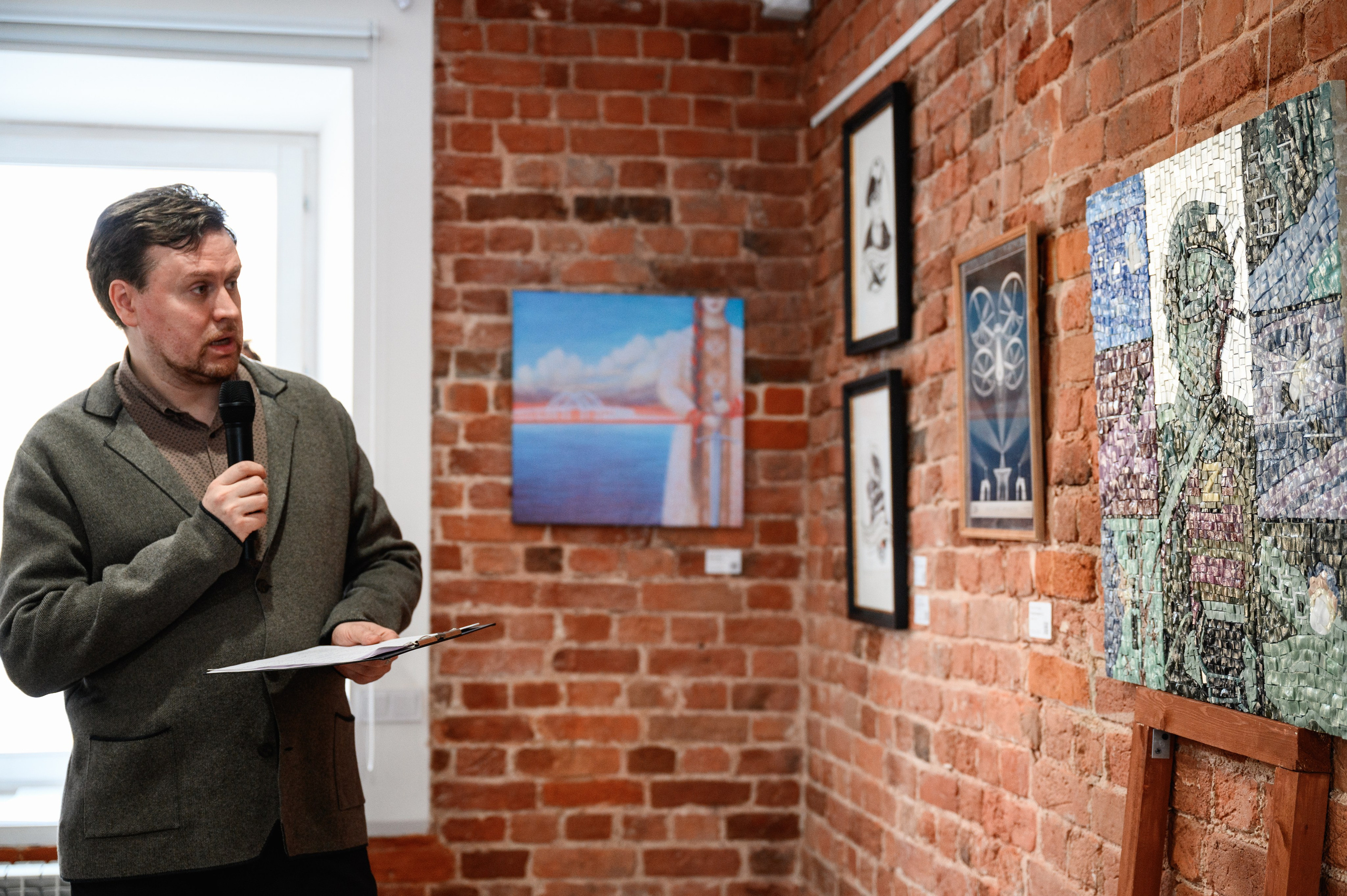 Открытие выставки «Время Z». Фотограф Захваткин Роман