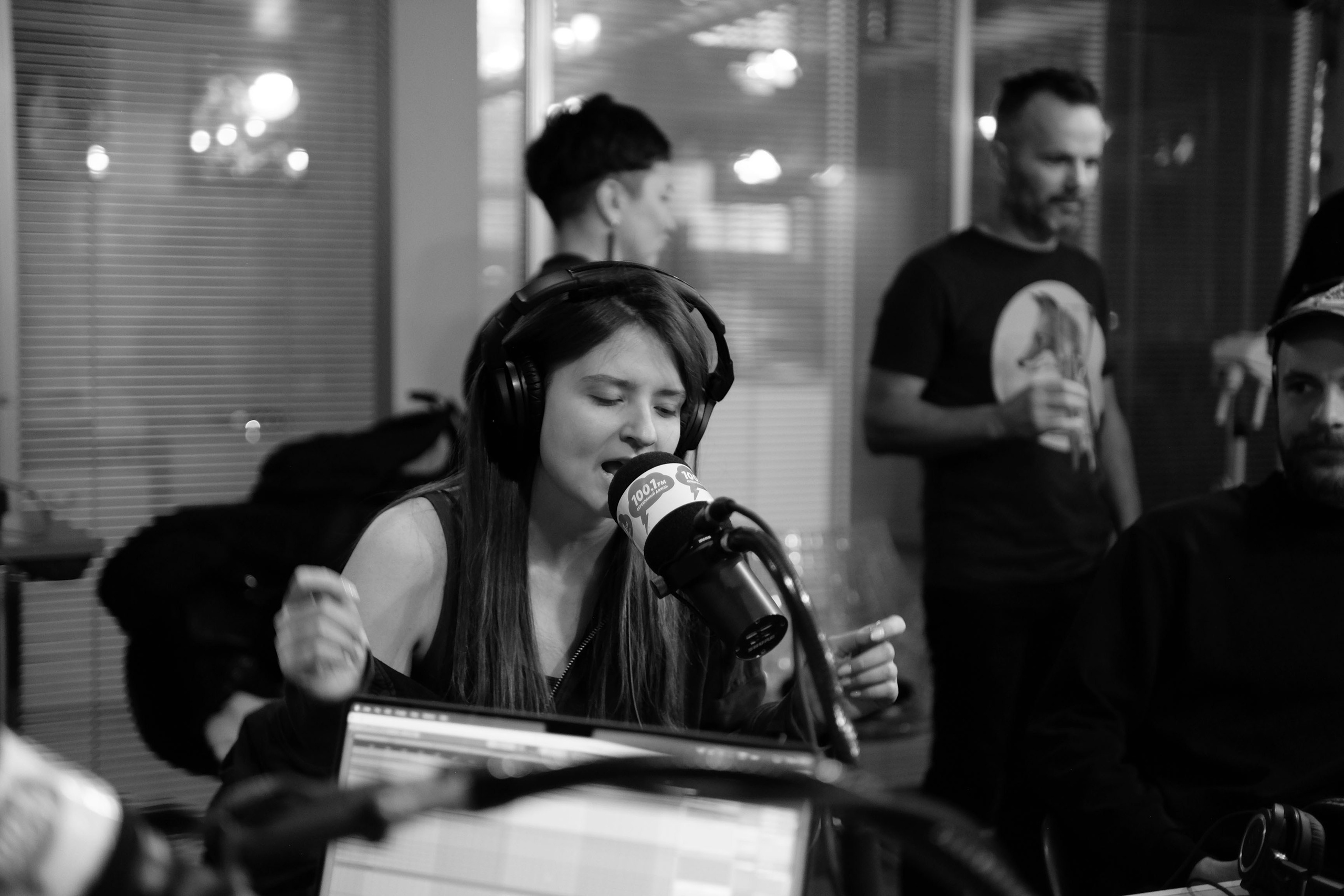 Svoboda Zvuka at Silver Rain`s Radio/ Moscow/ 2024. Anna Fedo Photo