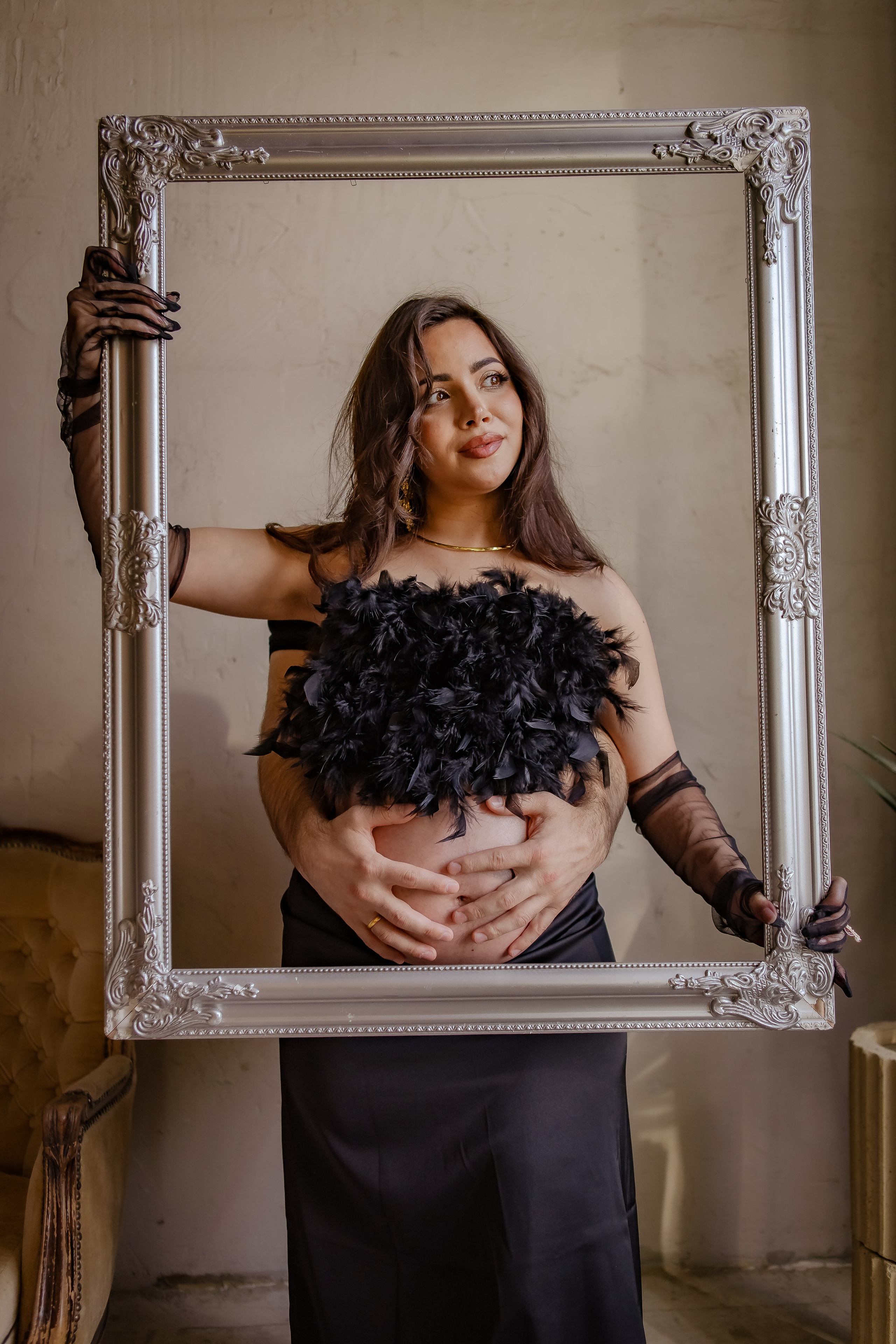 Фотосессия беременности в студии: сохранение прекрасных моментов ожидания. Свадебный фотограф в Москве