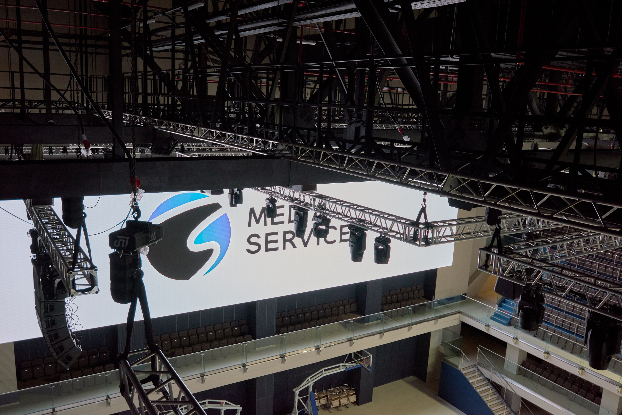 Центр спортивной подготовки Республики Башкортостан Дворец борьбы. Абросимов Лев интерьерный и архитектурный фотограф