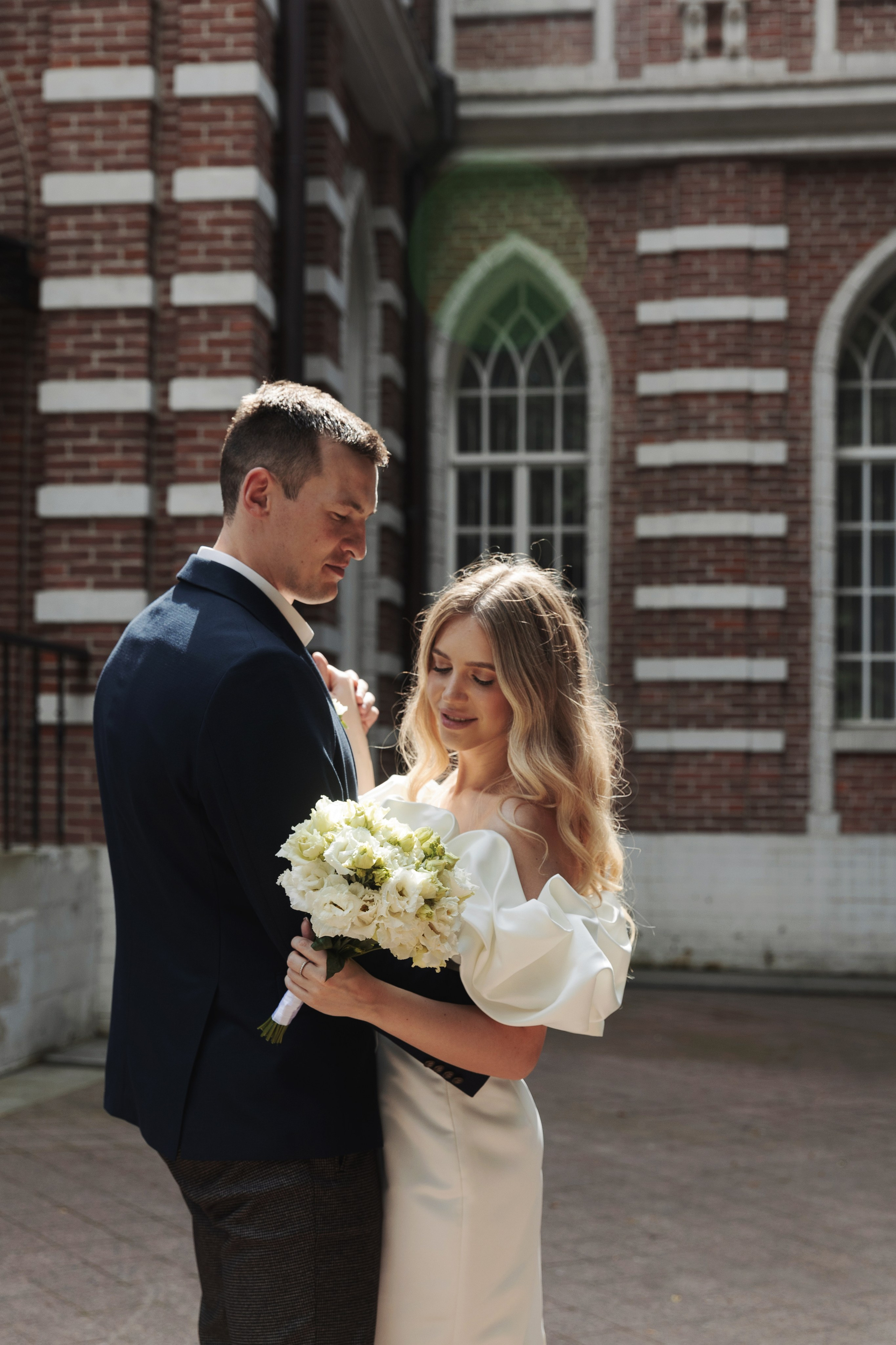 Свадебная фотосессия на Котельнической набережной и в парке Царицыно, Роспись в Шипиловском ЗАГСе. Свадебный фотограф Москва Анастасия Храмова