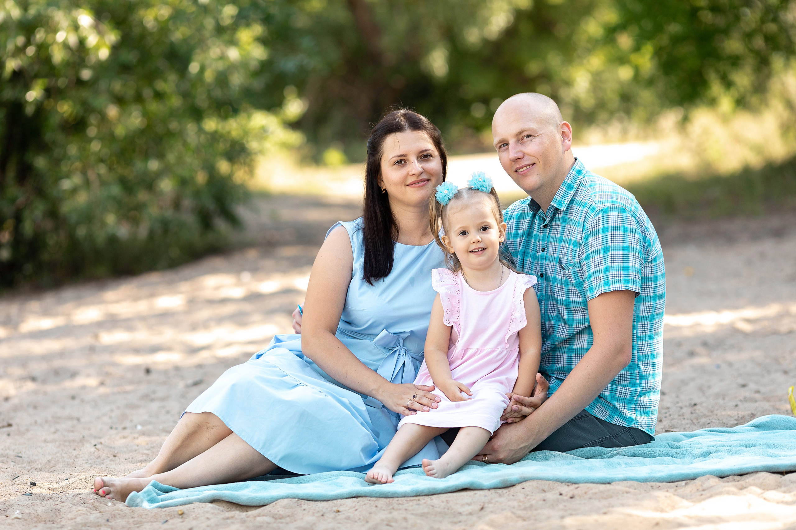 Дружная семья. Фотограф Анна Телекаева, выпускные альбомы, семейные и репортажные съемки в Омске