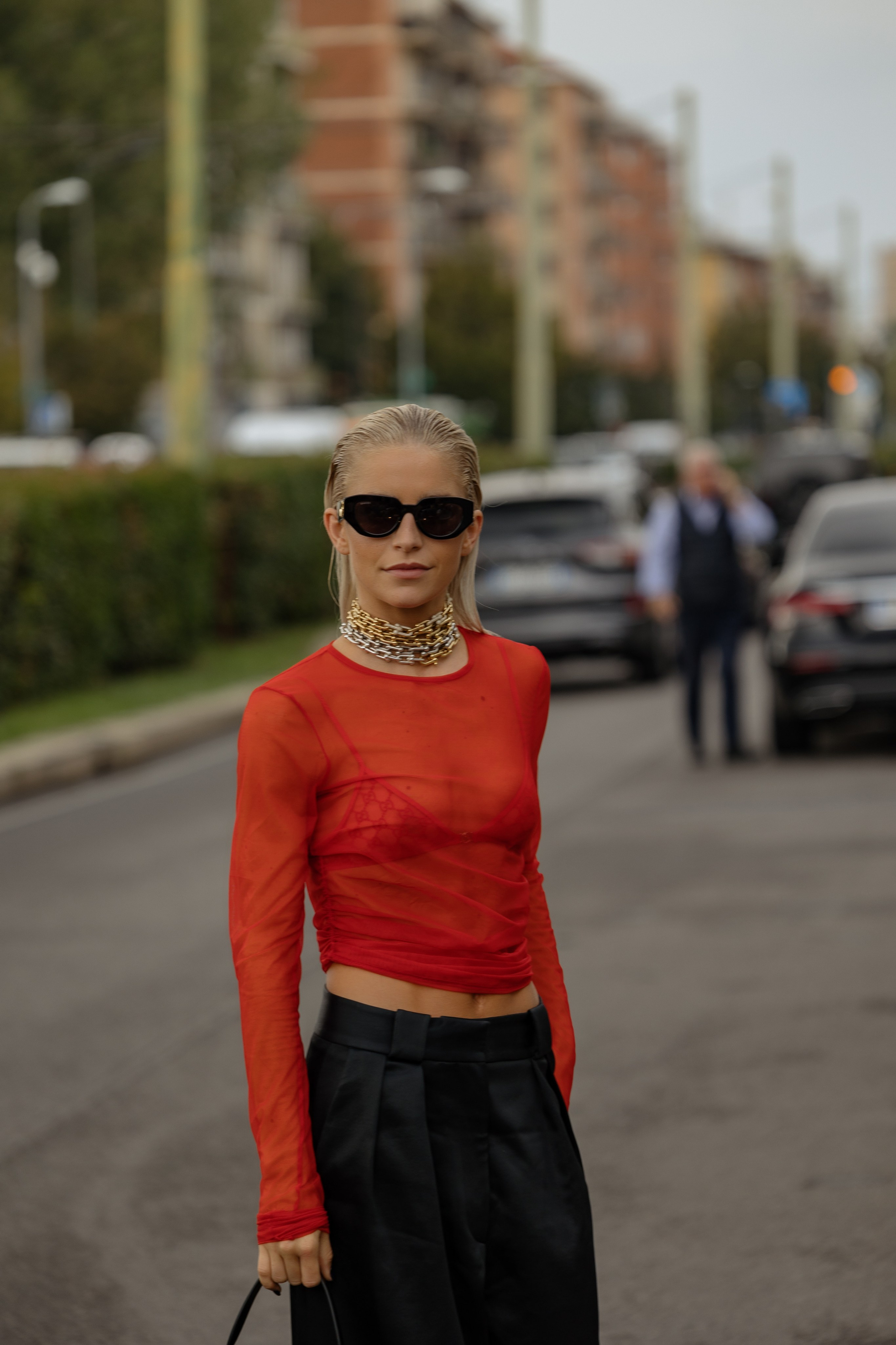 MFW SPRING/SUMMER 2024 GUCCI. Photographer in Milan Ivan Goncharov