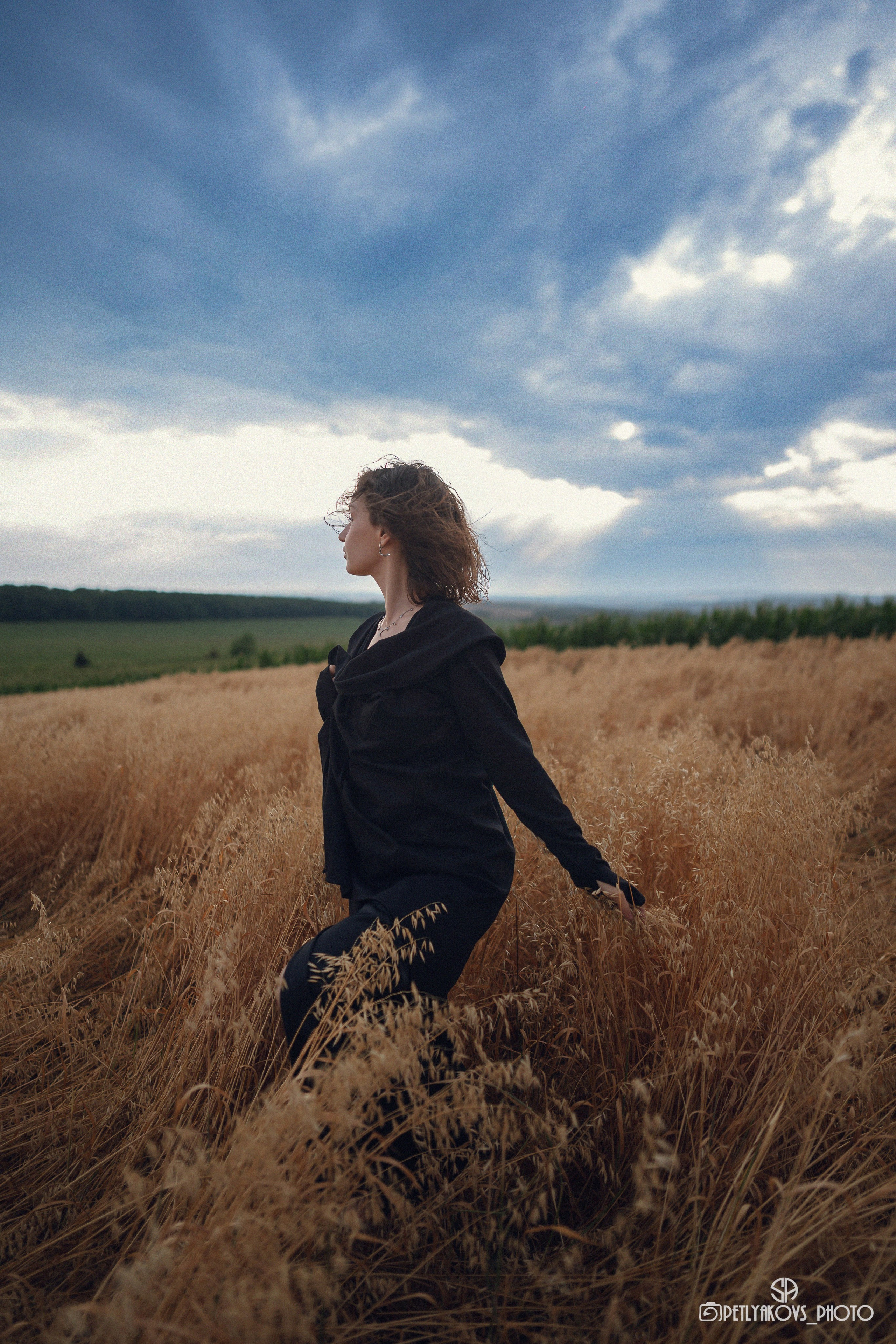 Фотосессия в поле для Ники. Фотограф, видеограф Пятигорск, Ставрополь, Ессентуки, Petlyakovs_photo