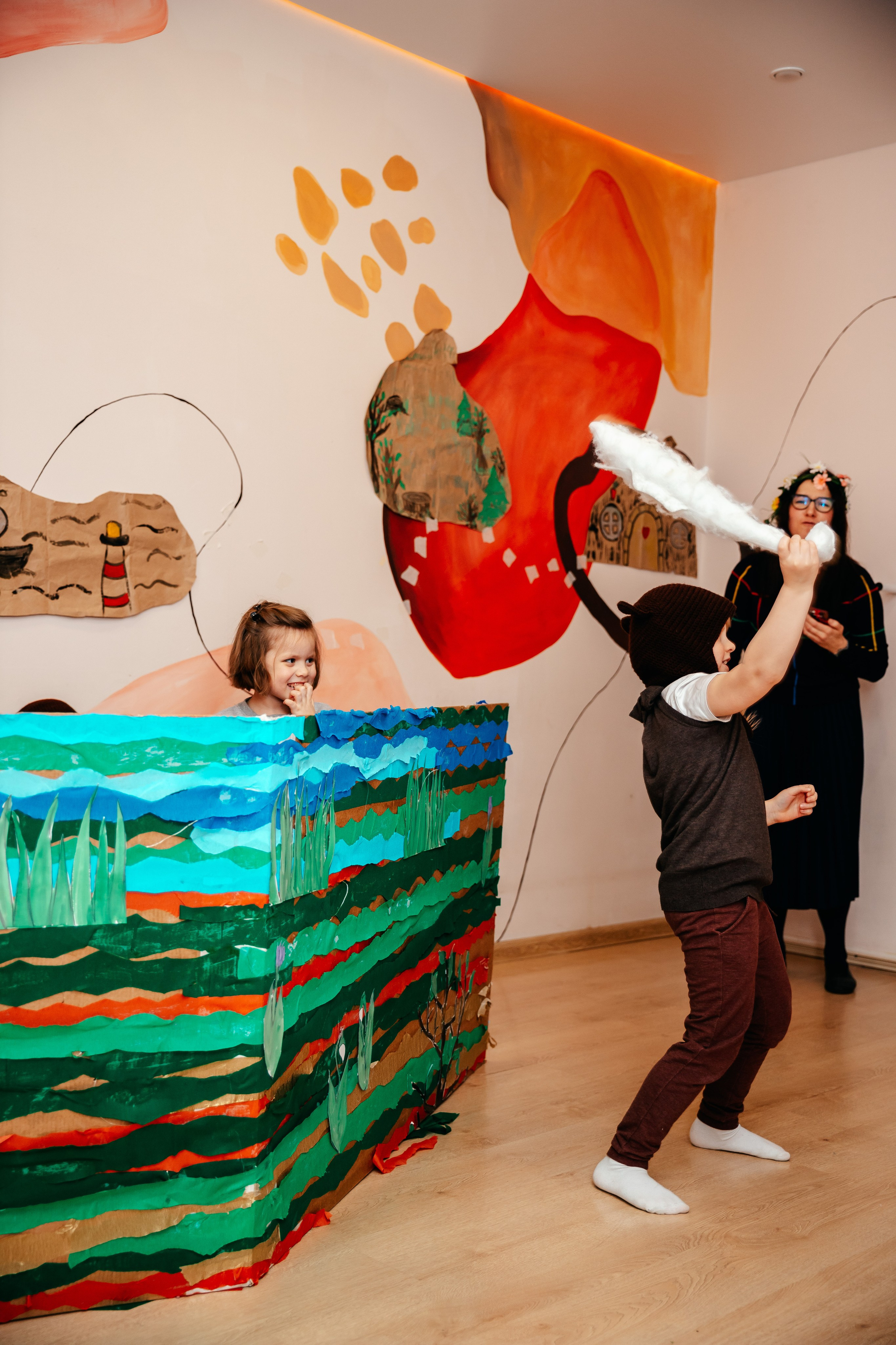 8 марта в Монтессори-саду. Семейный lifestyle фотограф в Санкт-Петербурге Людмила Пахомова