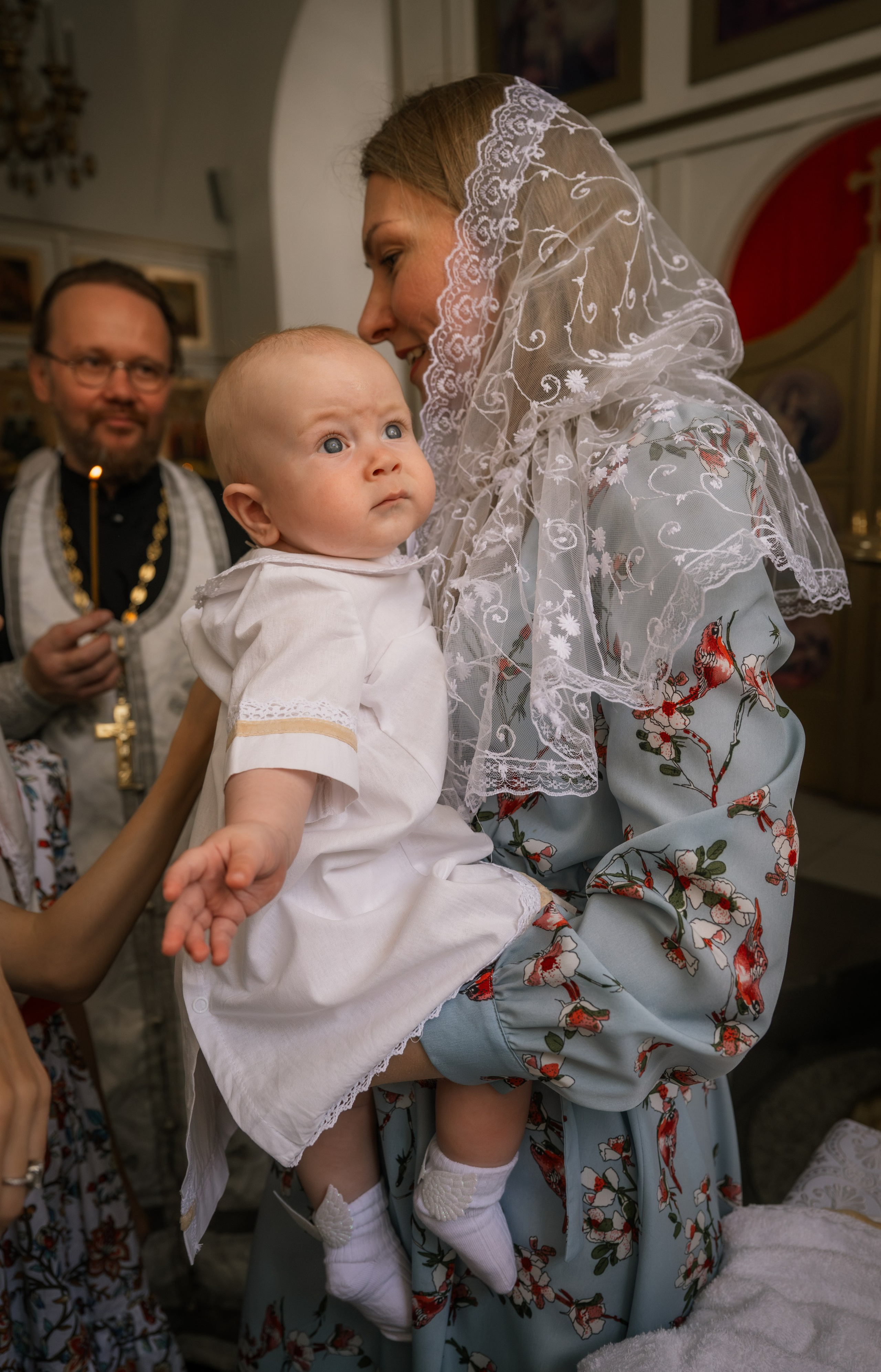 Крещение. Детский и семейный фотограф в Санкт-Петербурге и Ярославле Павлова Гал