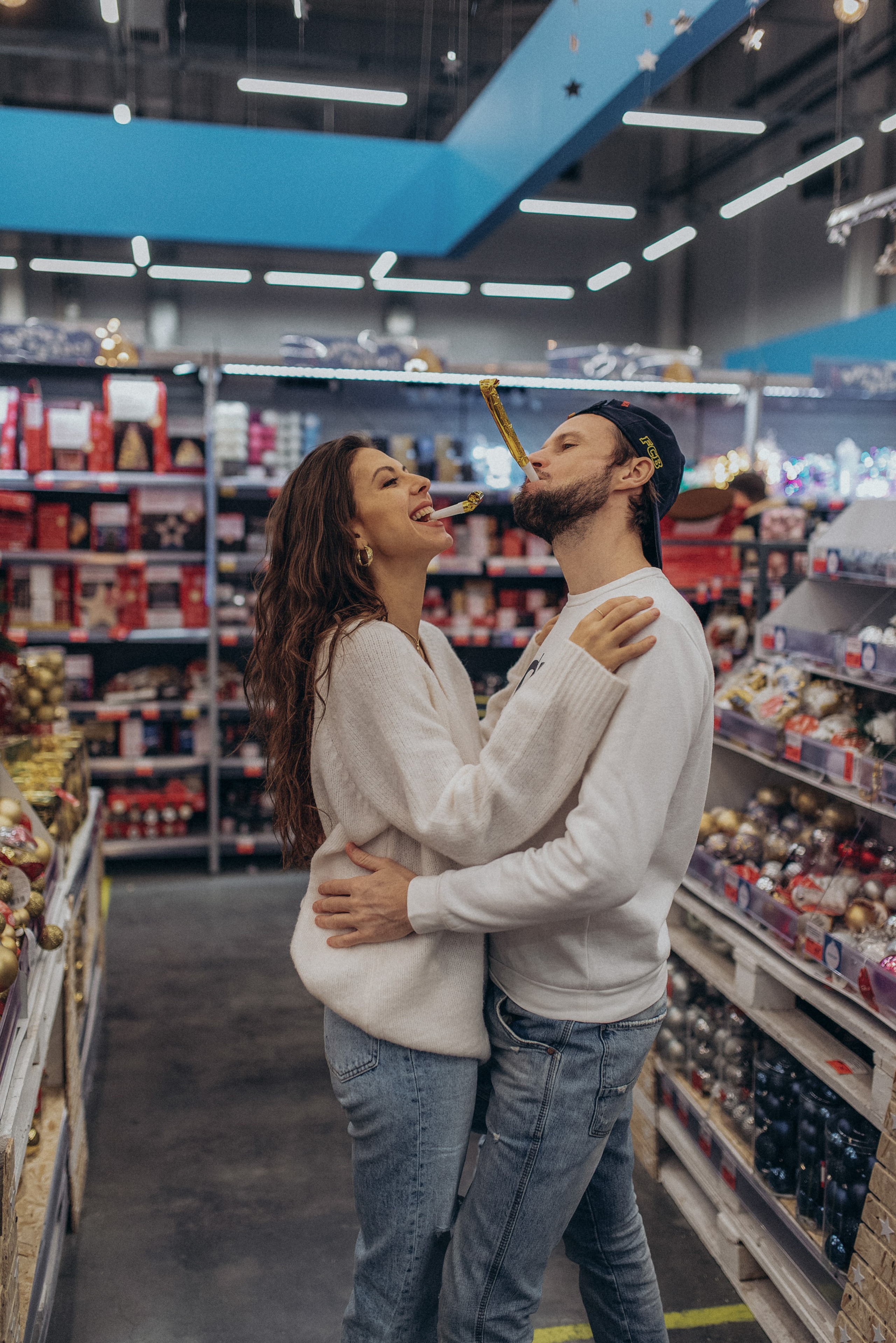 Lovestory в супермаркете. Семейный фотограф в Москве Екатерина Север