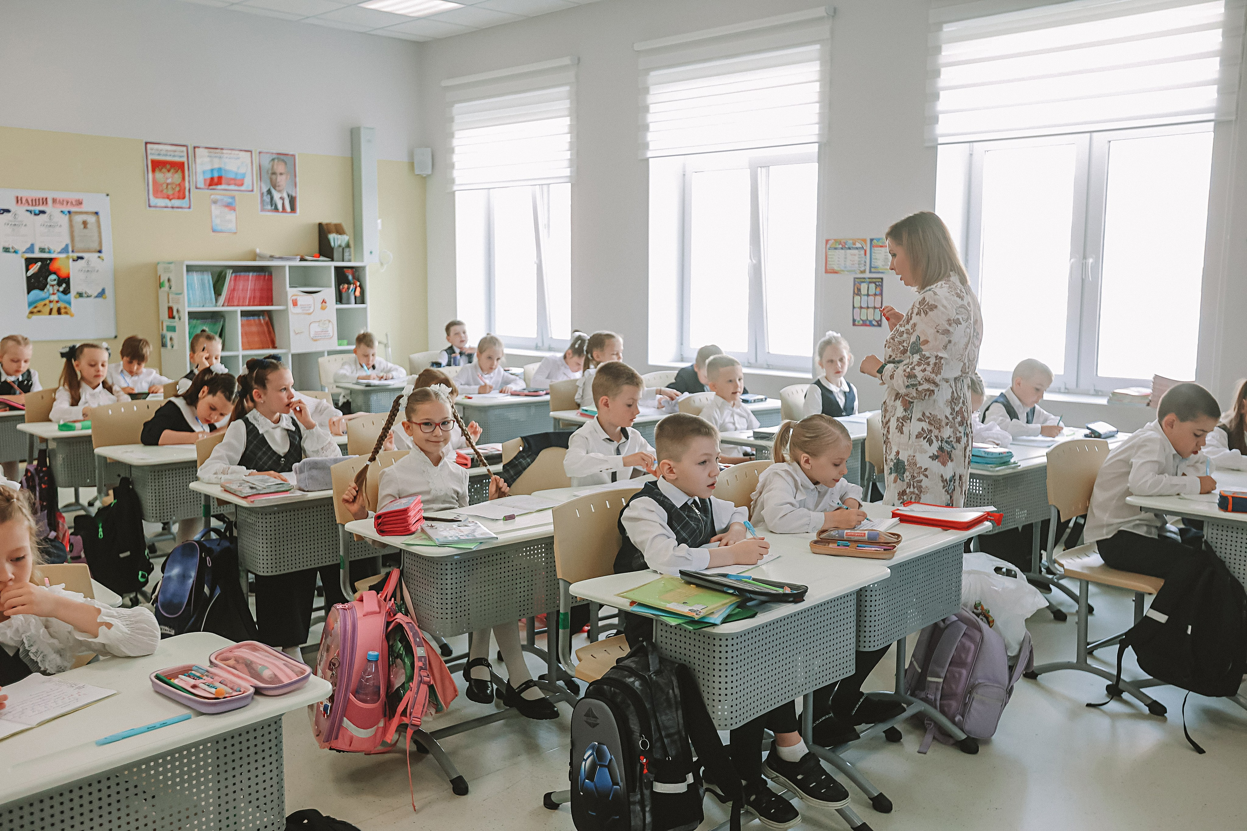 Один день в школе 1 класс. Семейный фотограф Тюмень, фотограф на роды Салмина Мария