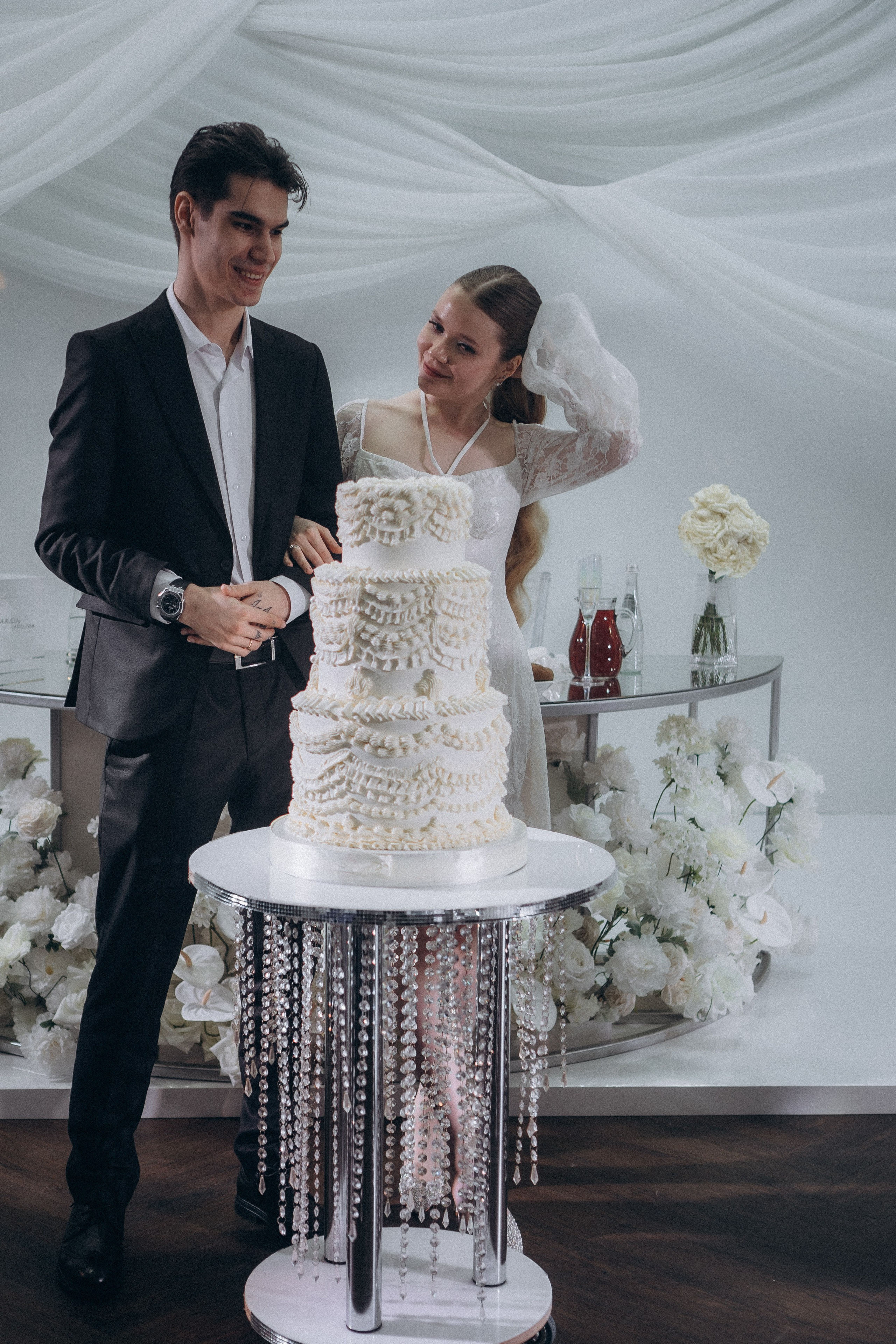 СВАДЕБНЫЙ ТОРТ. ФОТОСЕСИИЯ БАНКЕТА (СНЯТО В СИБИРЕ В НИЖНЕВАРТОВСКЕ). Профессиональный фотограф, Санкт-Петербург — Виктория Богомолова