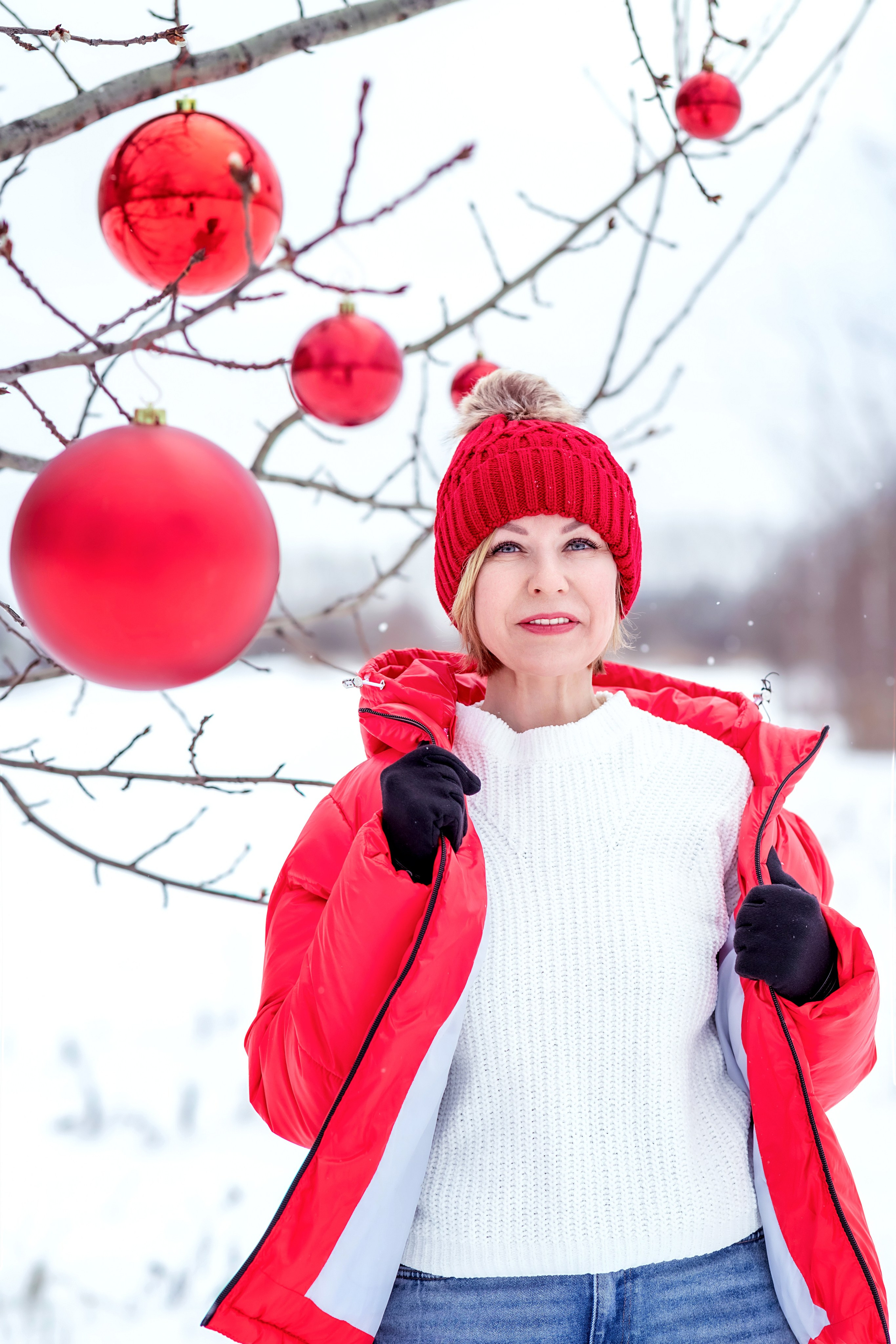 Фотопроект «Красные ШАРЫ». Фотограф Алина Лебедь