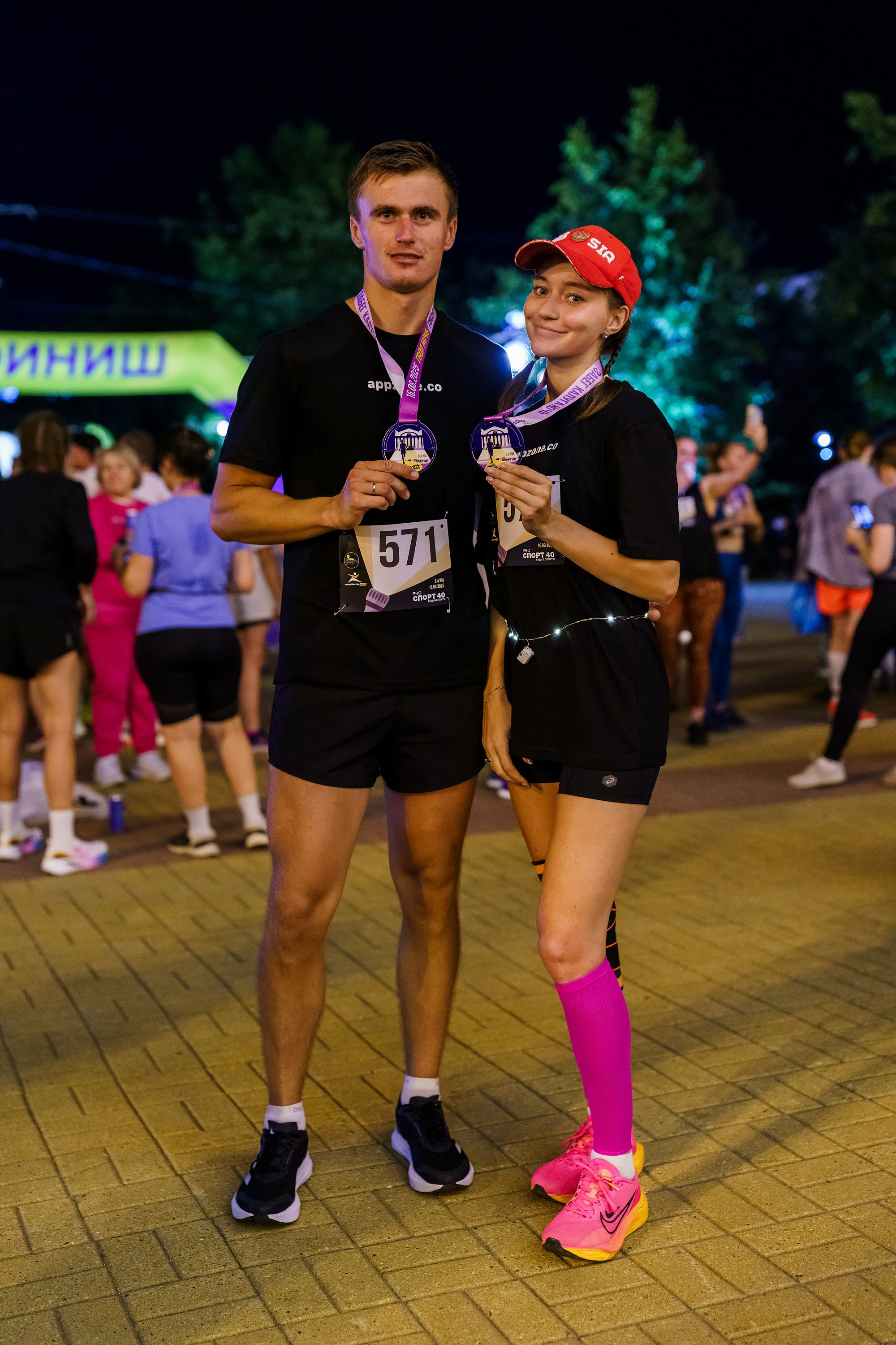 Фотографии Забег «Калуга ночь» 2025. Фотограф спортивные события, недвижимость, турбизнес