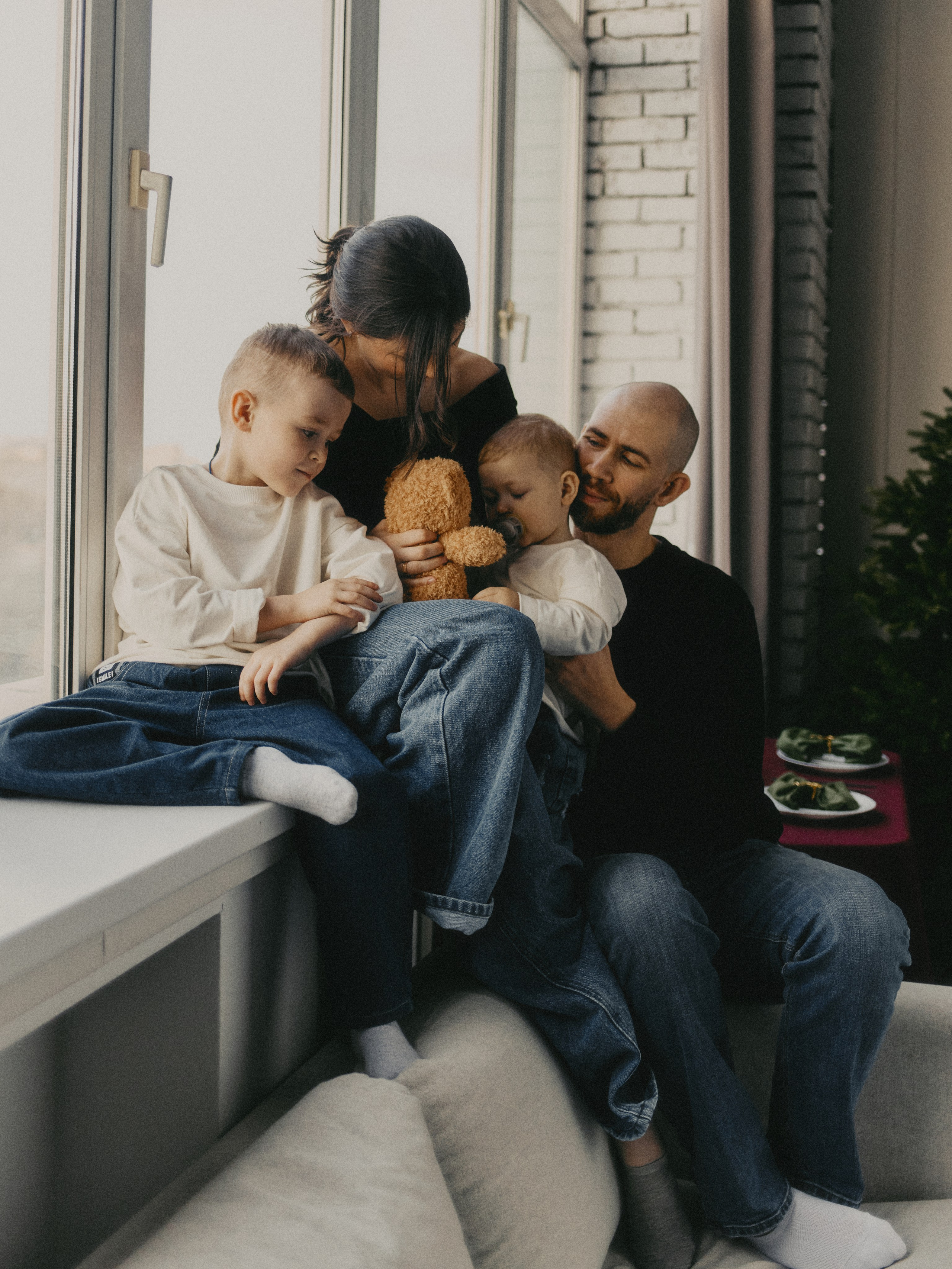Леша, Кристина, Захар и Кирилл. Портретный фотограф в Москве Ольга Крылова