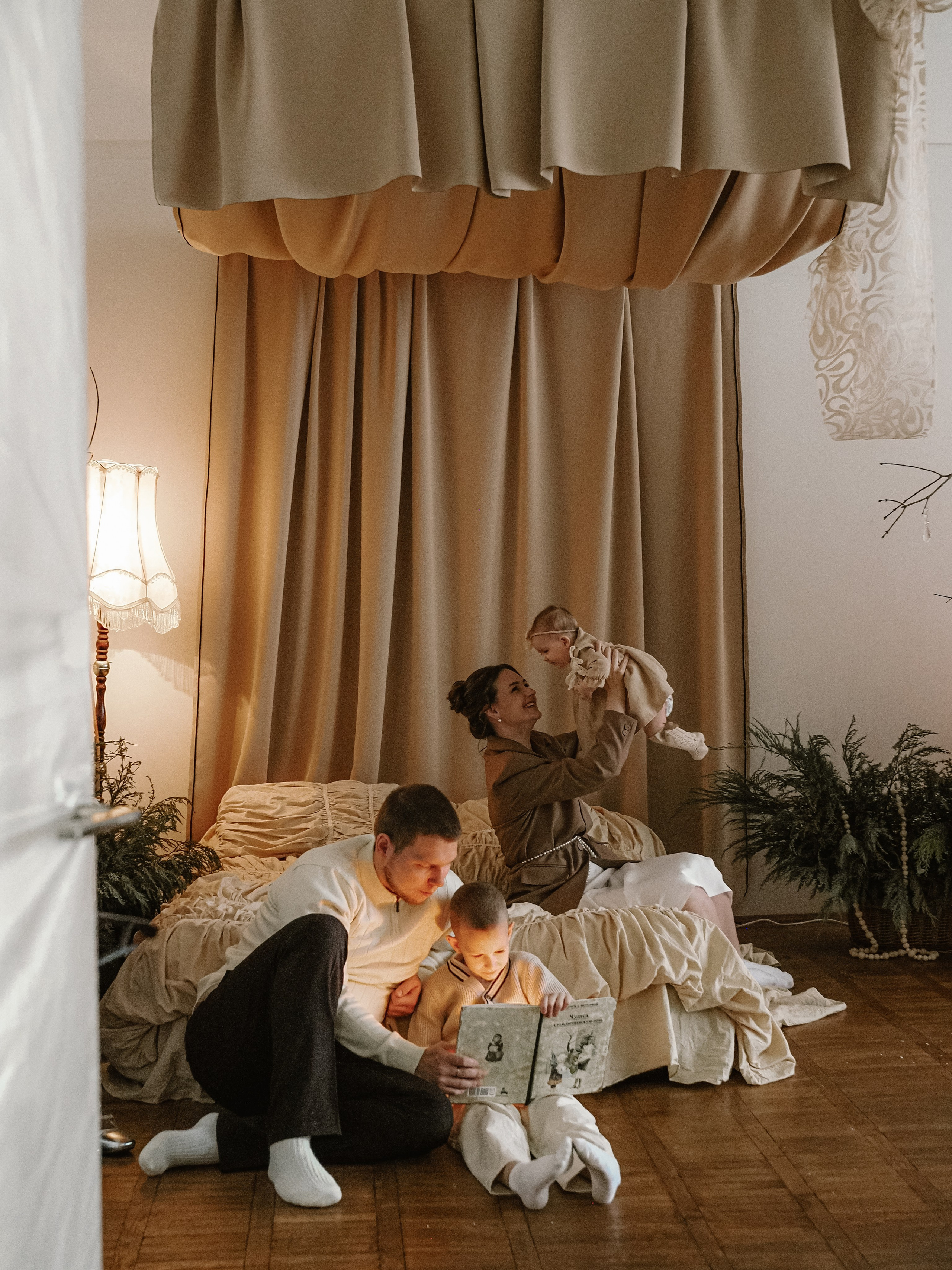 Теплые кадры волшебного декабря. Фотограф Рязань. Семейный Свадебный фотограф