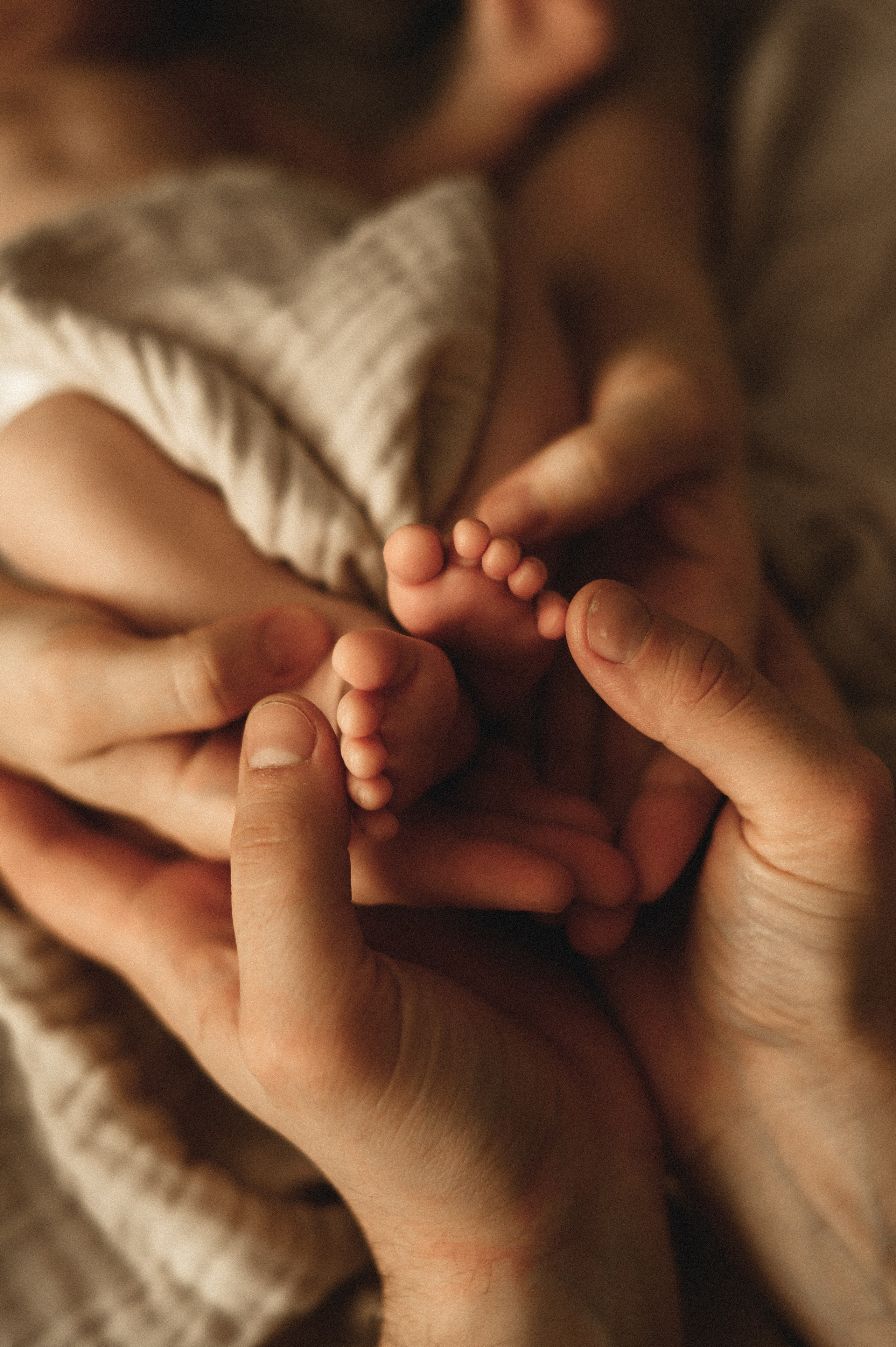 Первый месяц. Мама, папа и малыш. Семейный фотограф в г. Ставрополь, Сорокина Мария