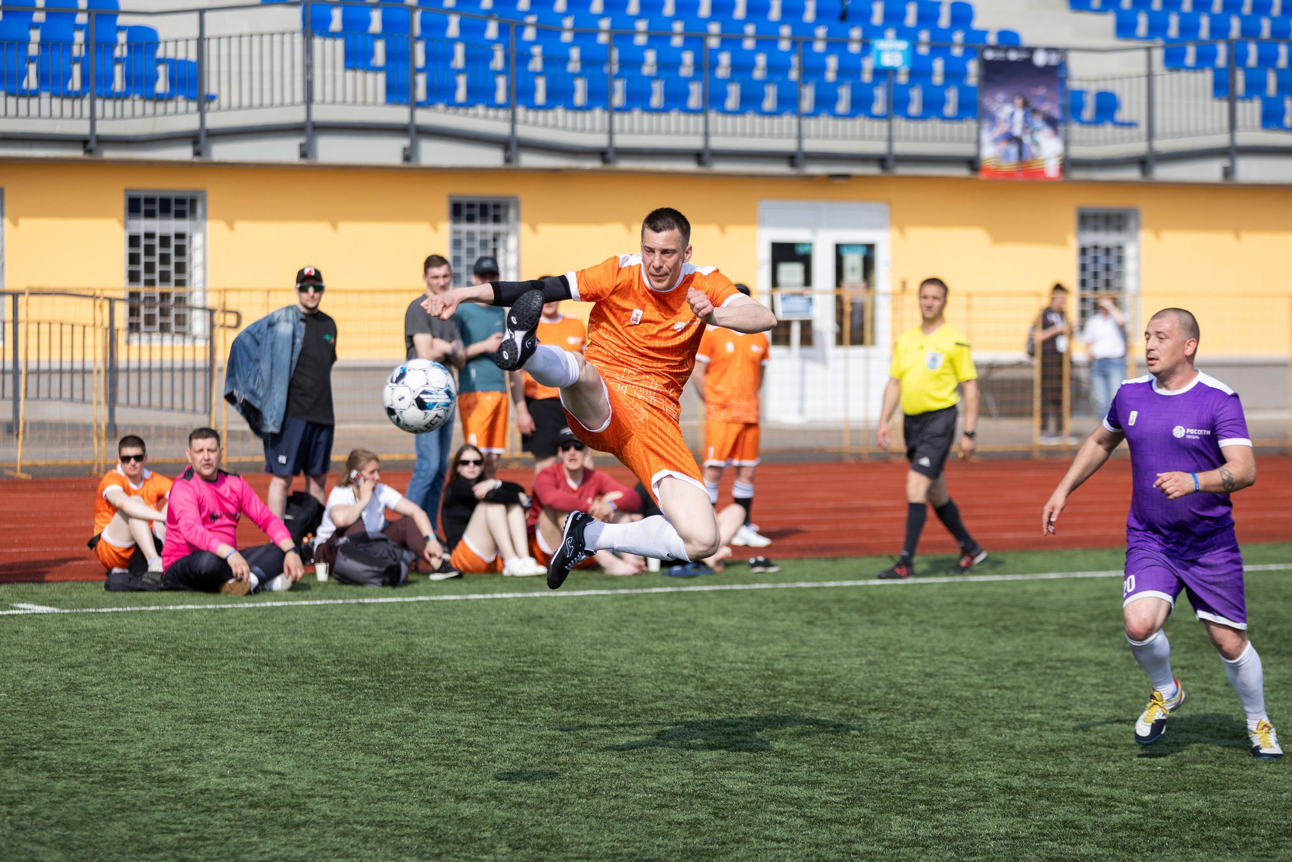 Летняя спартакиада «Росссети». Снимаю съемки