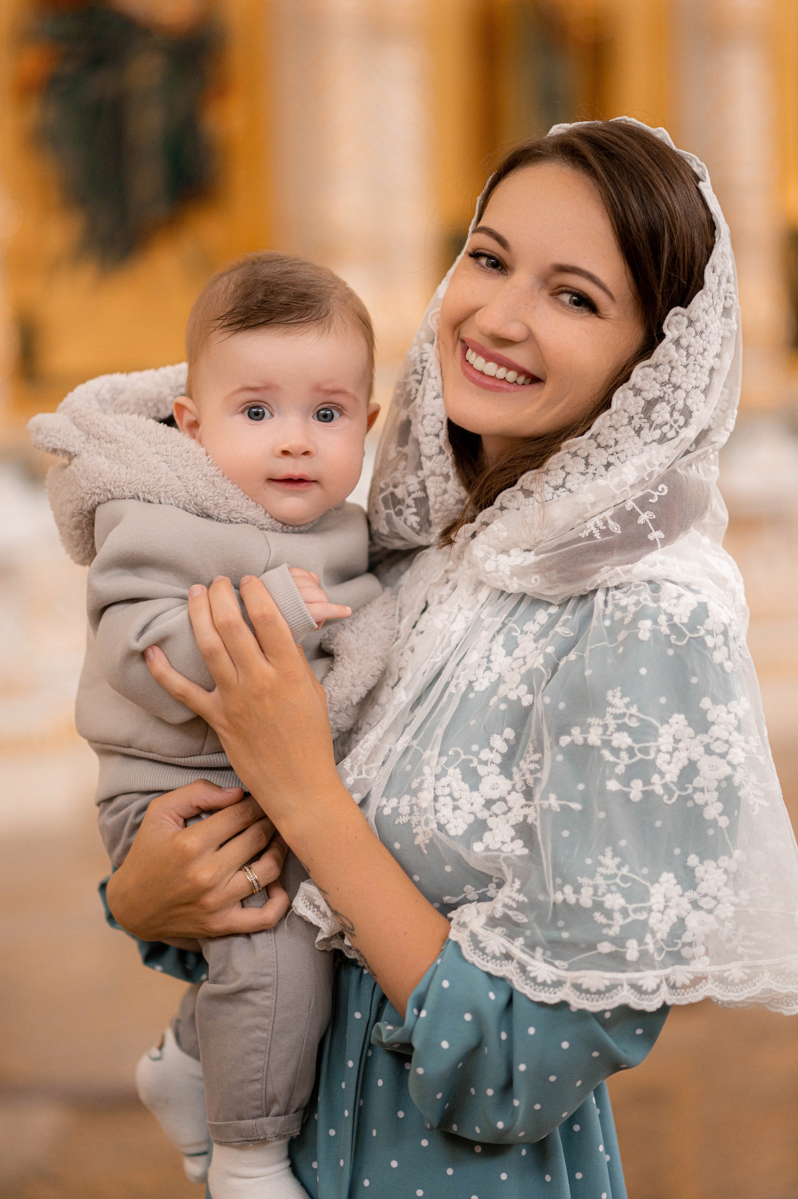 Крещение. Семейный и детский фотограф в Подольске и Москве