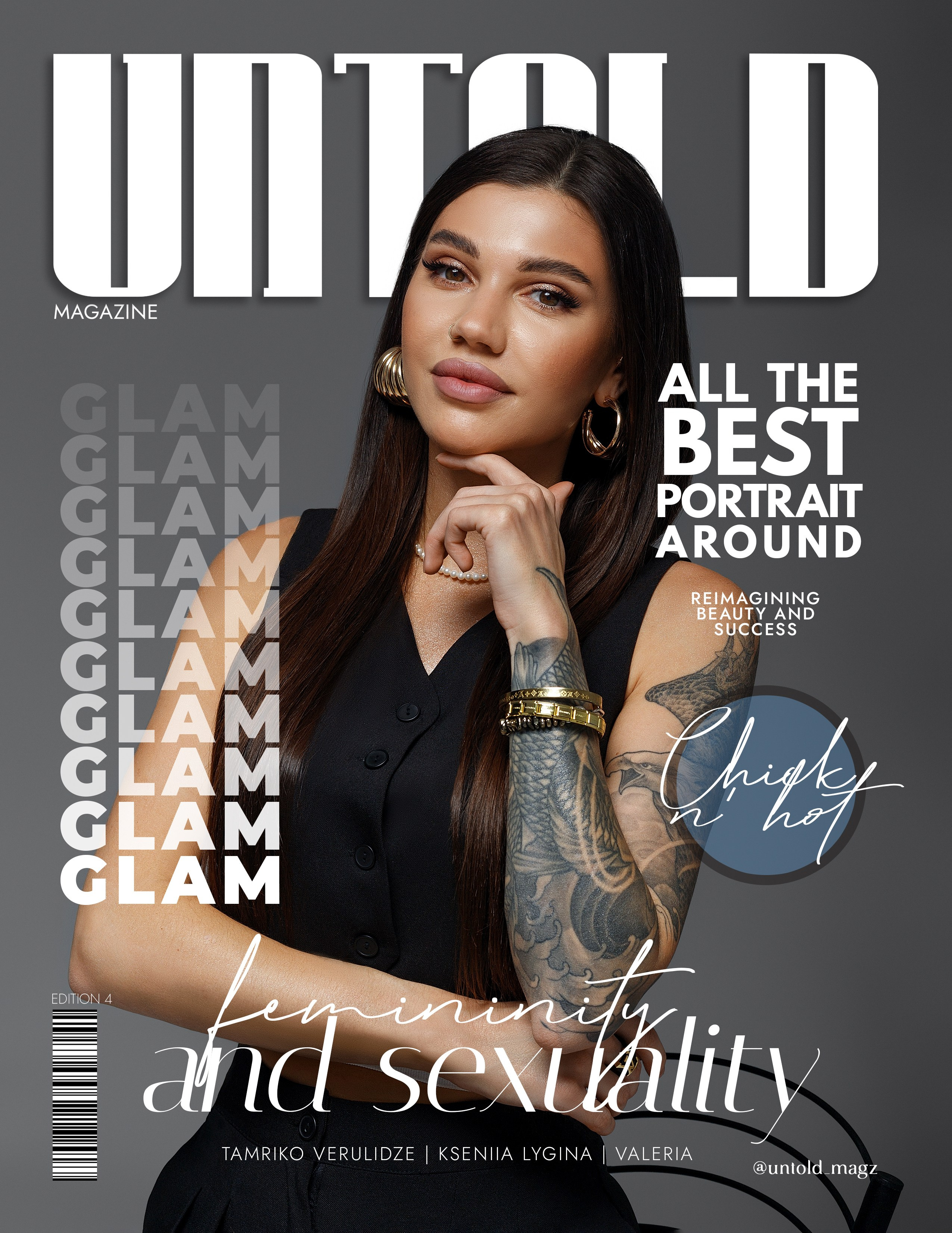 ОБЛОЖКИ ЖУРНАЛОВ. Женский фотограф в Анапе Лыгина Ксения