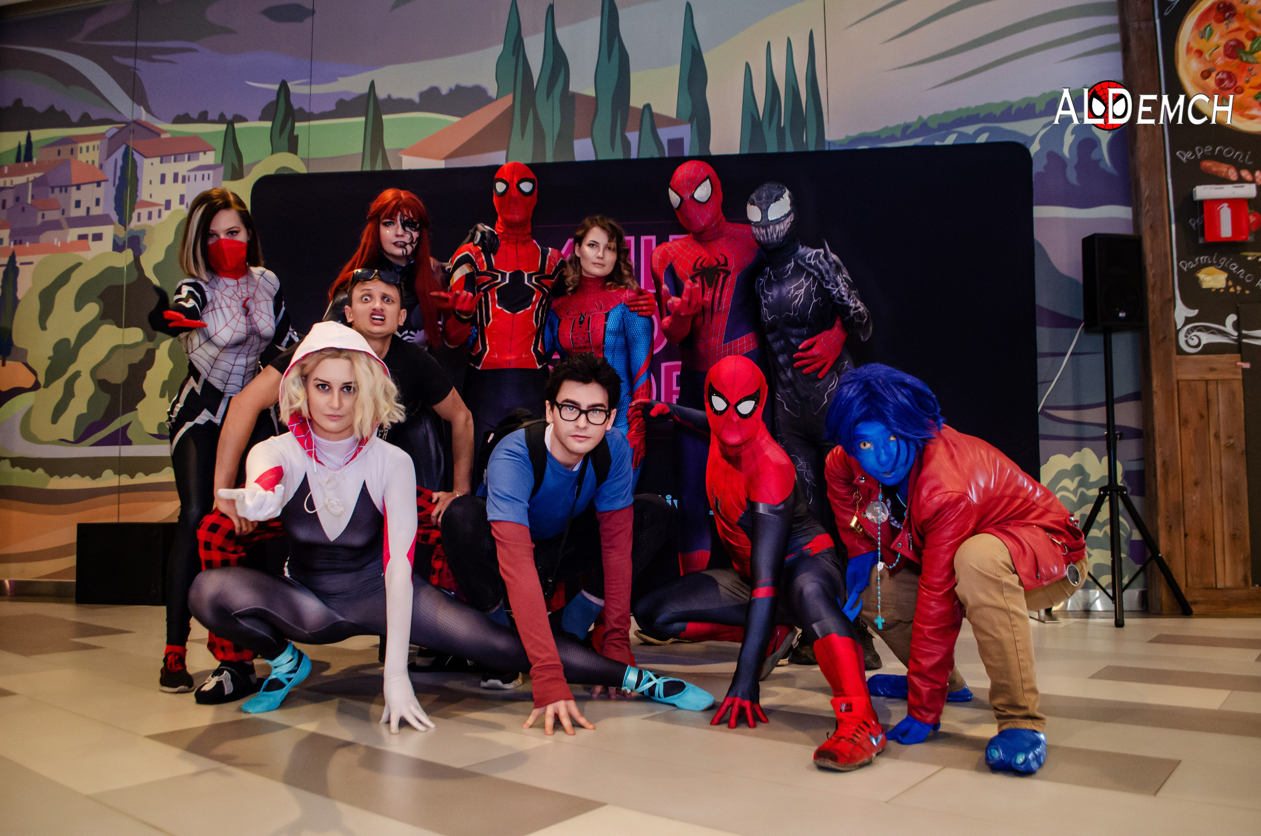 Фотосессия на Дне рождения Человека-Паука в Москве