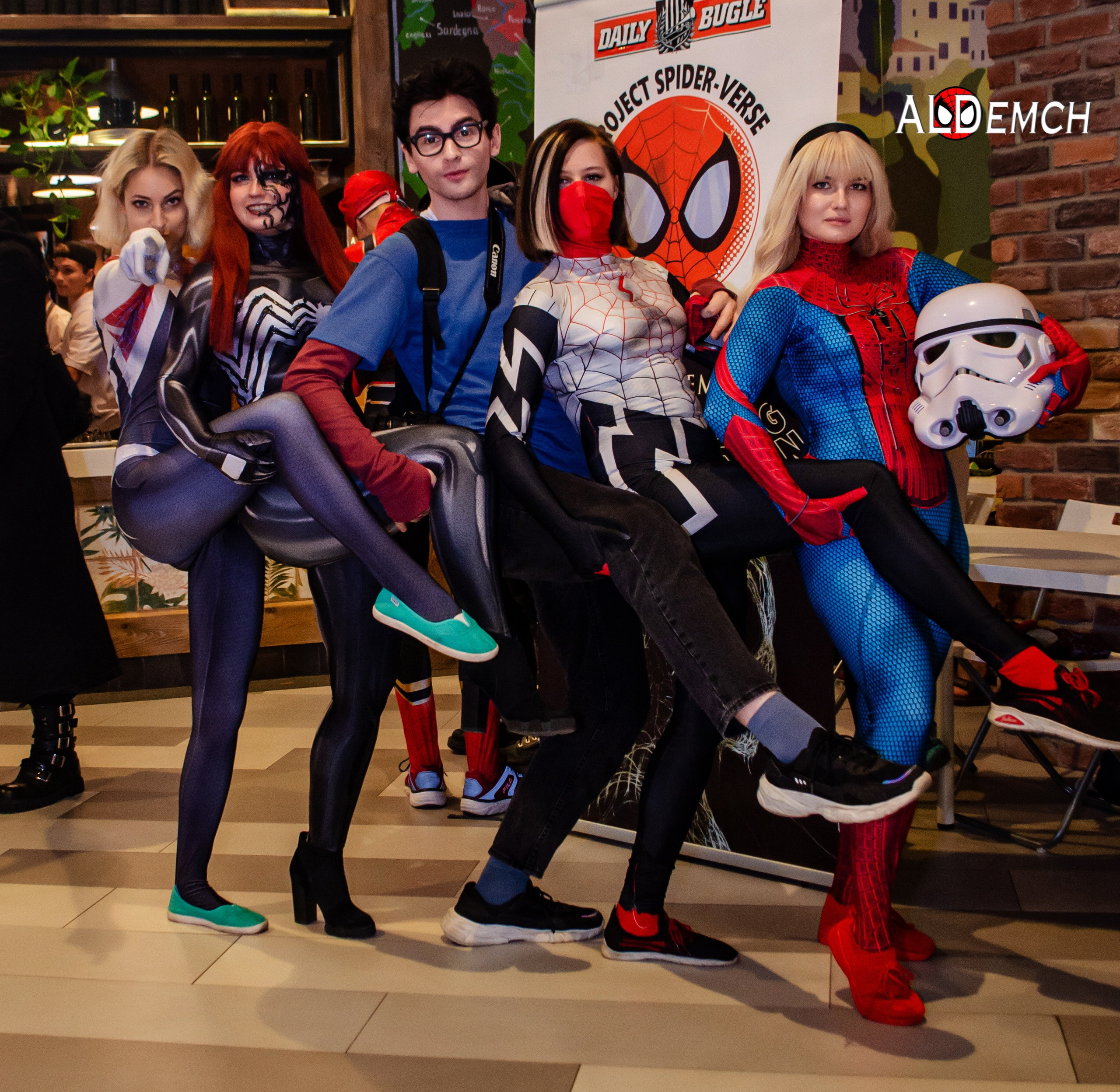 Фотосессия на Дне рождения Человека-Паука в Москве
