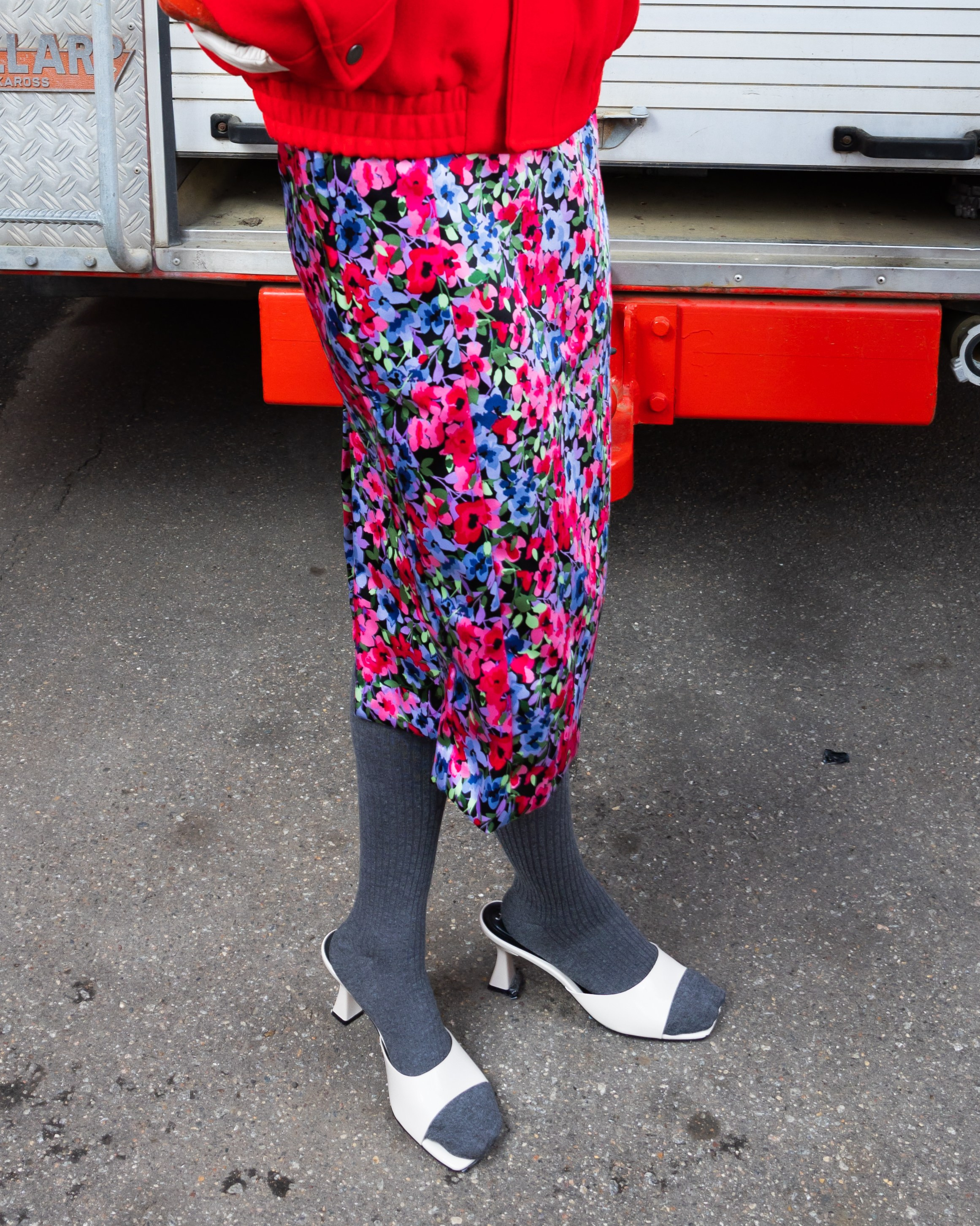 ПОЖАРНАЯ МАШИНА. Елизавета Федотова | фэшн-фотограф