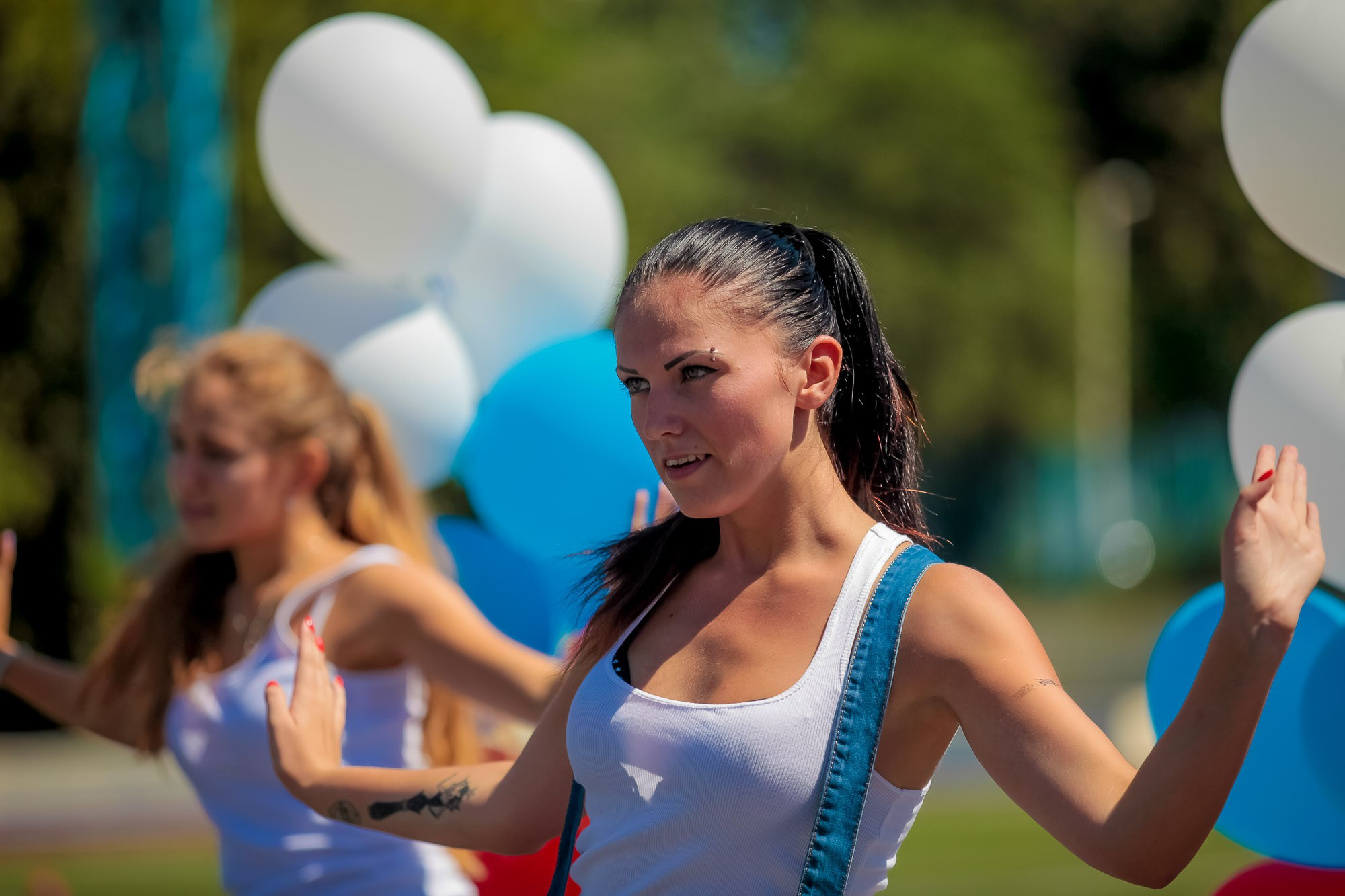 День Физкульт. Максим Матвийченко и Виктория Басова профессионалы своего дела