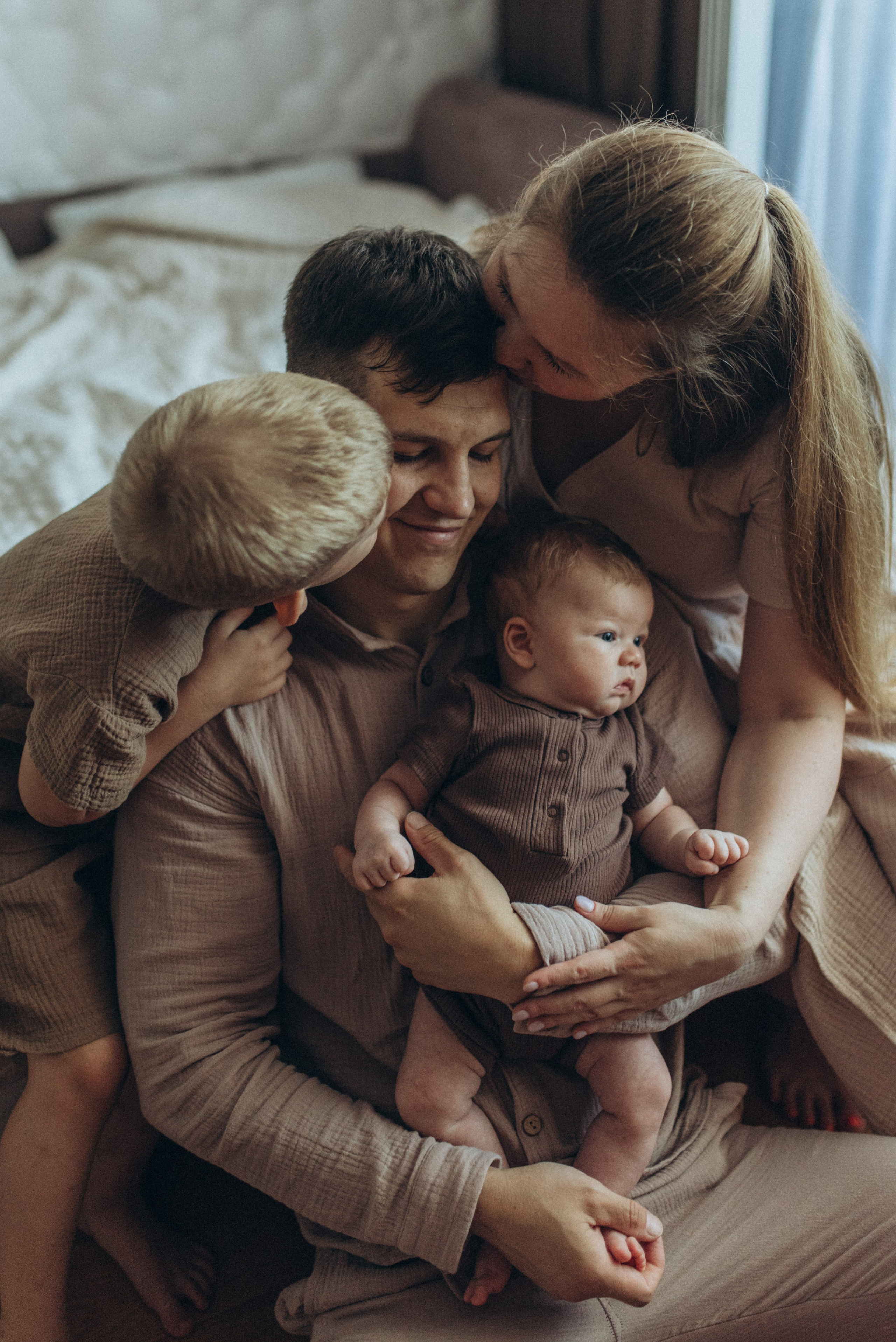 Уютная домашняя съемка. Семейный фотограф в Москве Екатерина Север