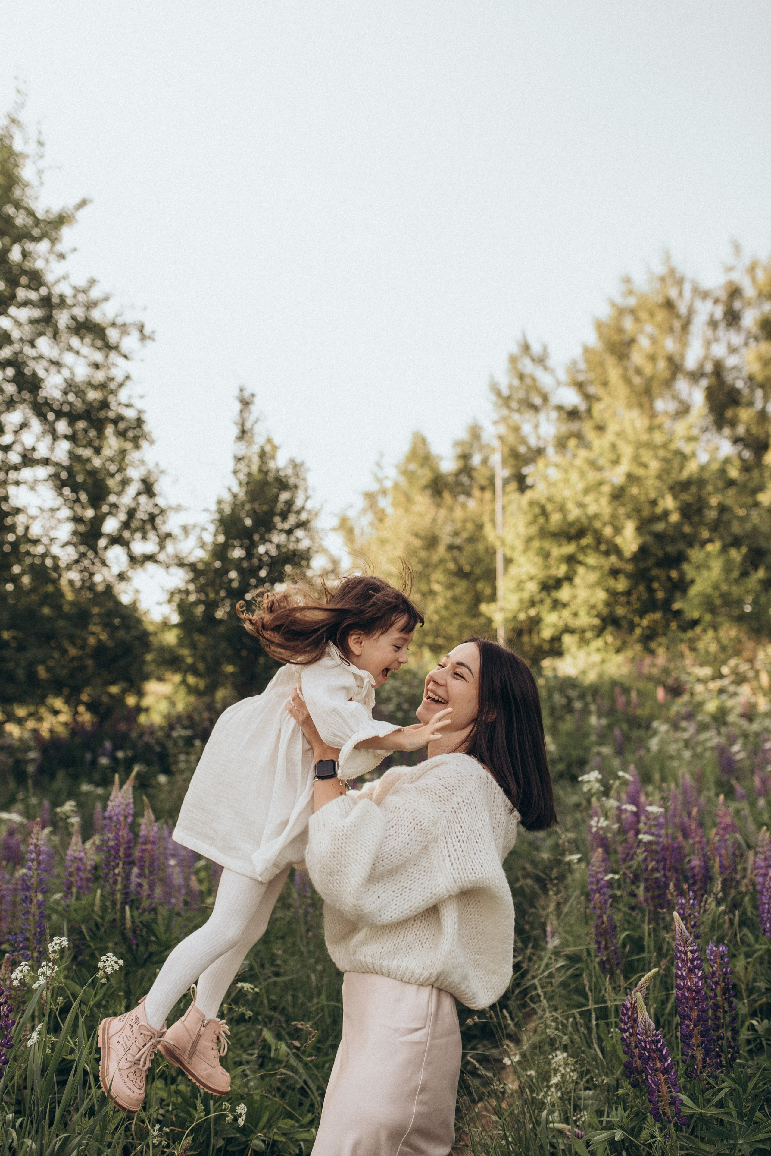 Мама и дочь. Семейный фотограф в Москве Екатерина Север