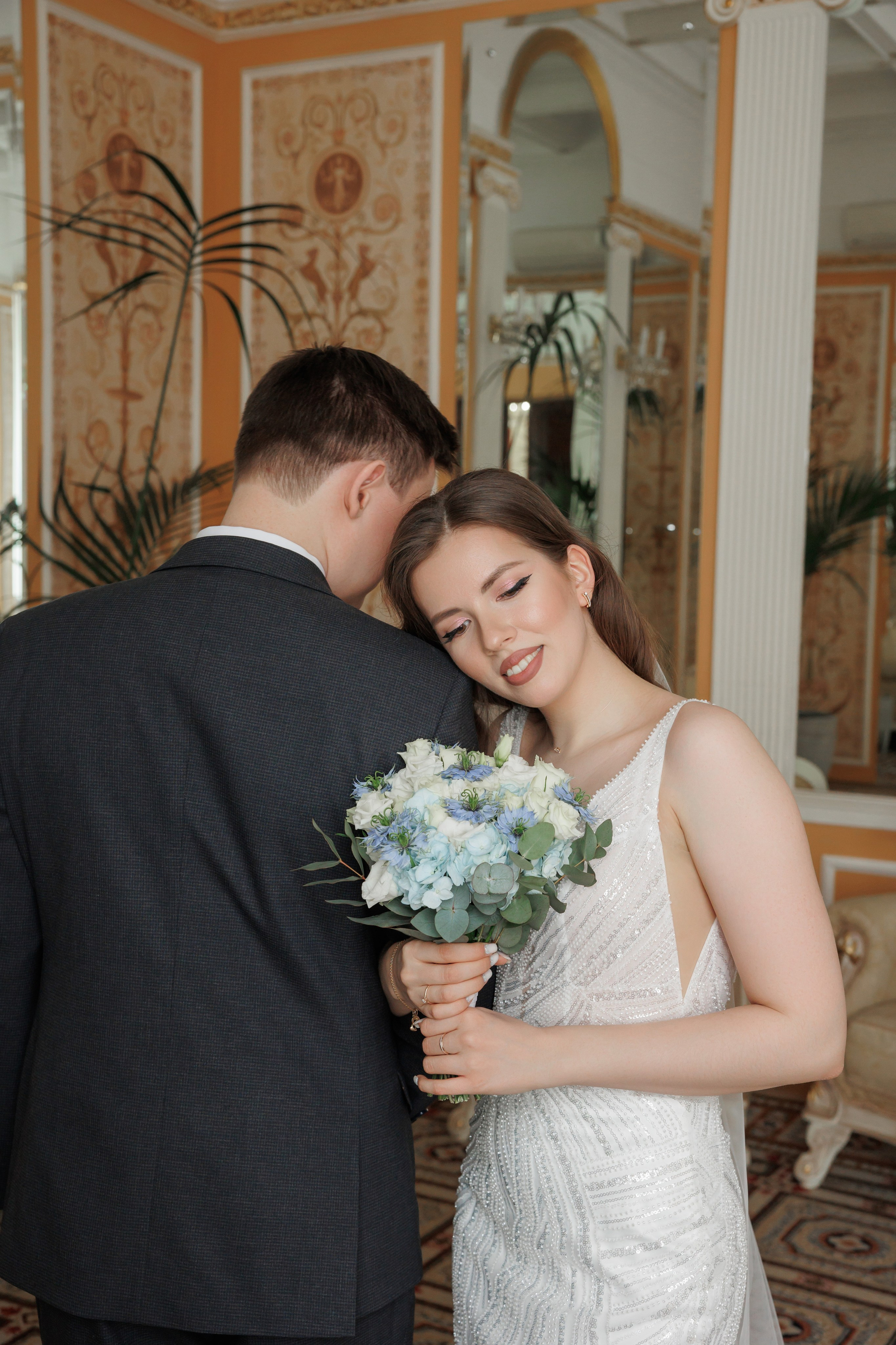 Даша и Дима, Грибоедовский ЗАГС. Свадебный и репортажный фотограф (Москва, Королев и другие)