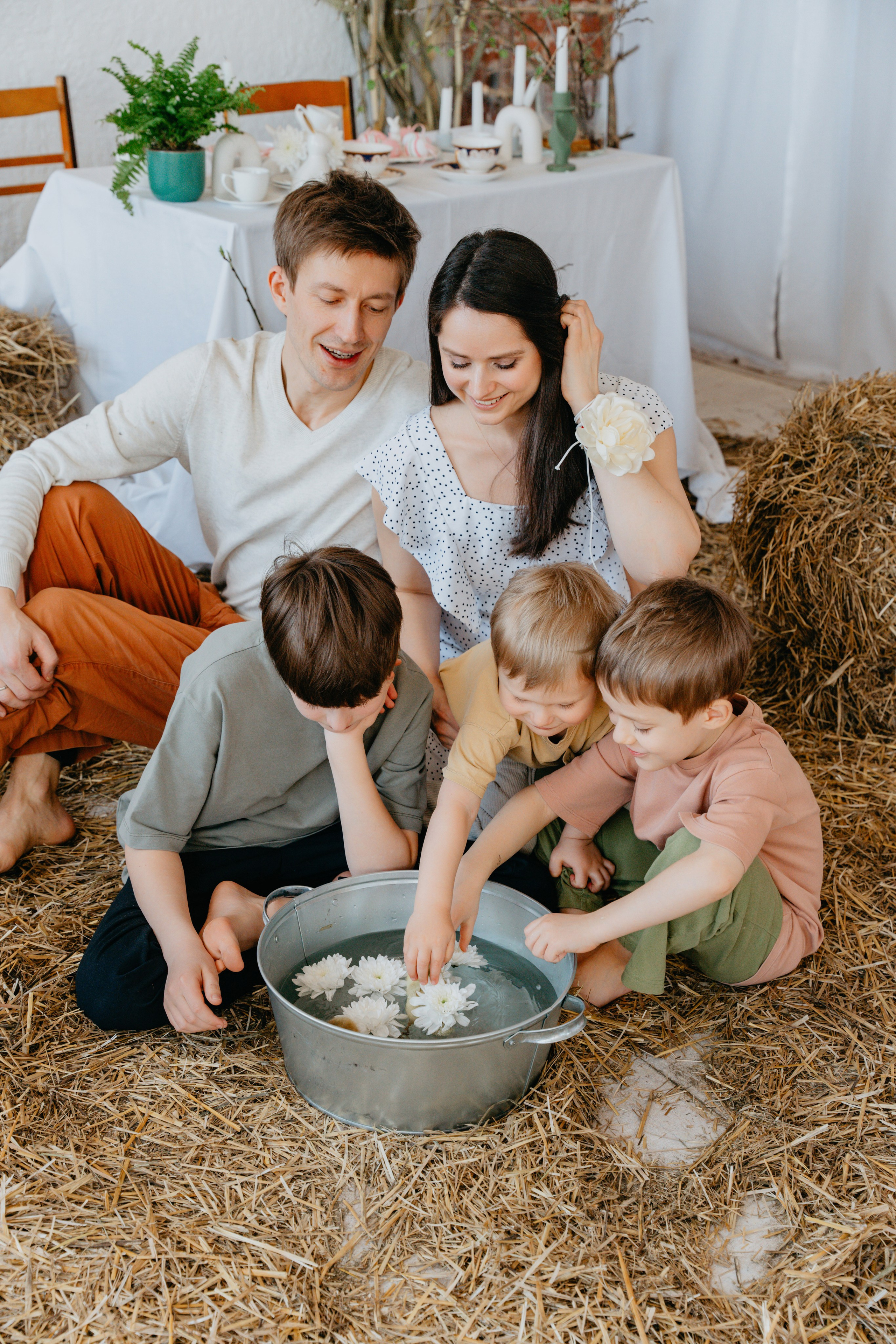 Для счастья много не надо. Семья Настины