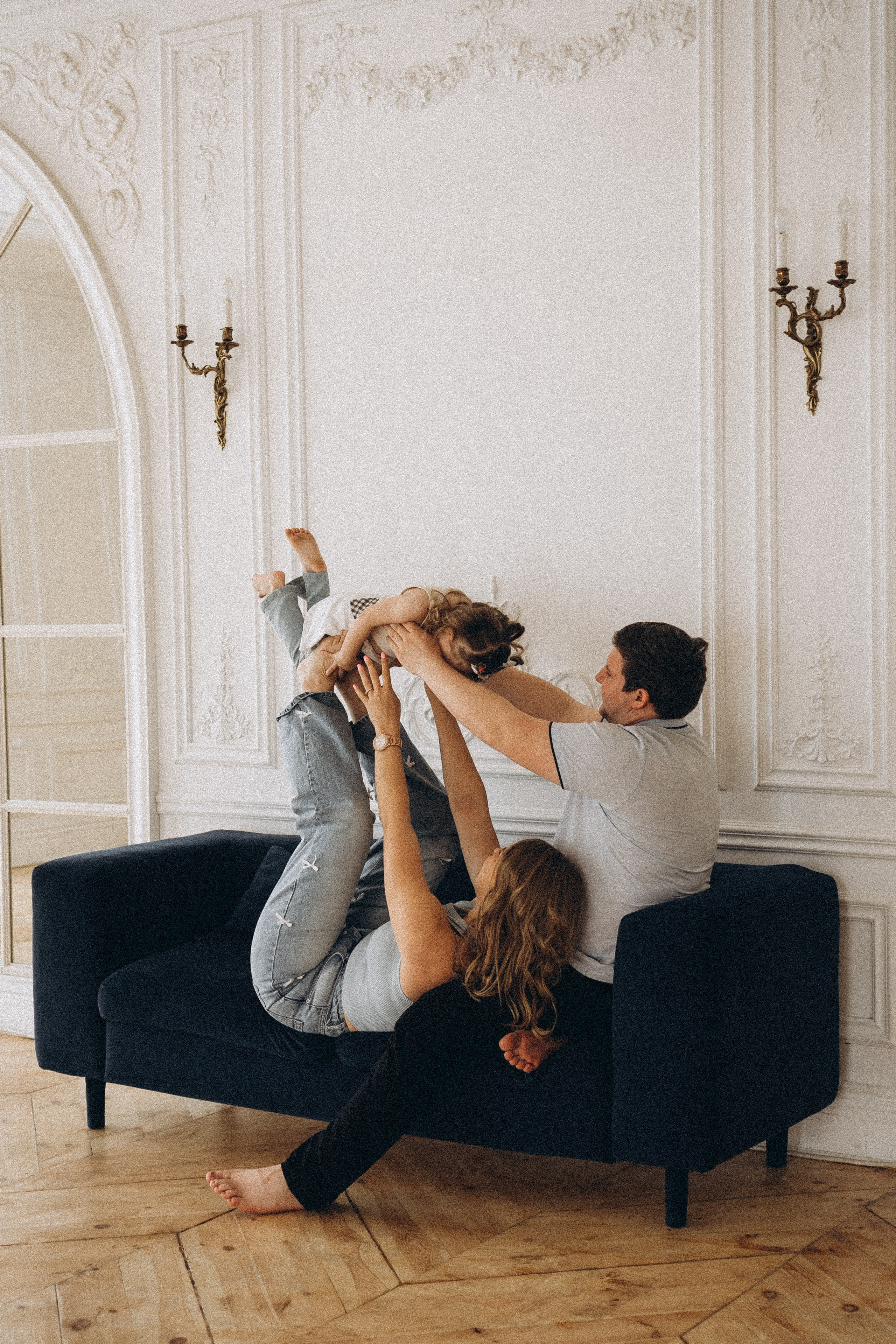 Семейная история в студии. Профессиональный фотограф, Санкт-Петербург — Виктория Богомолова