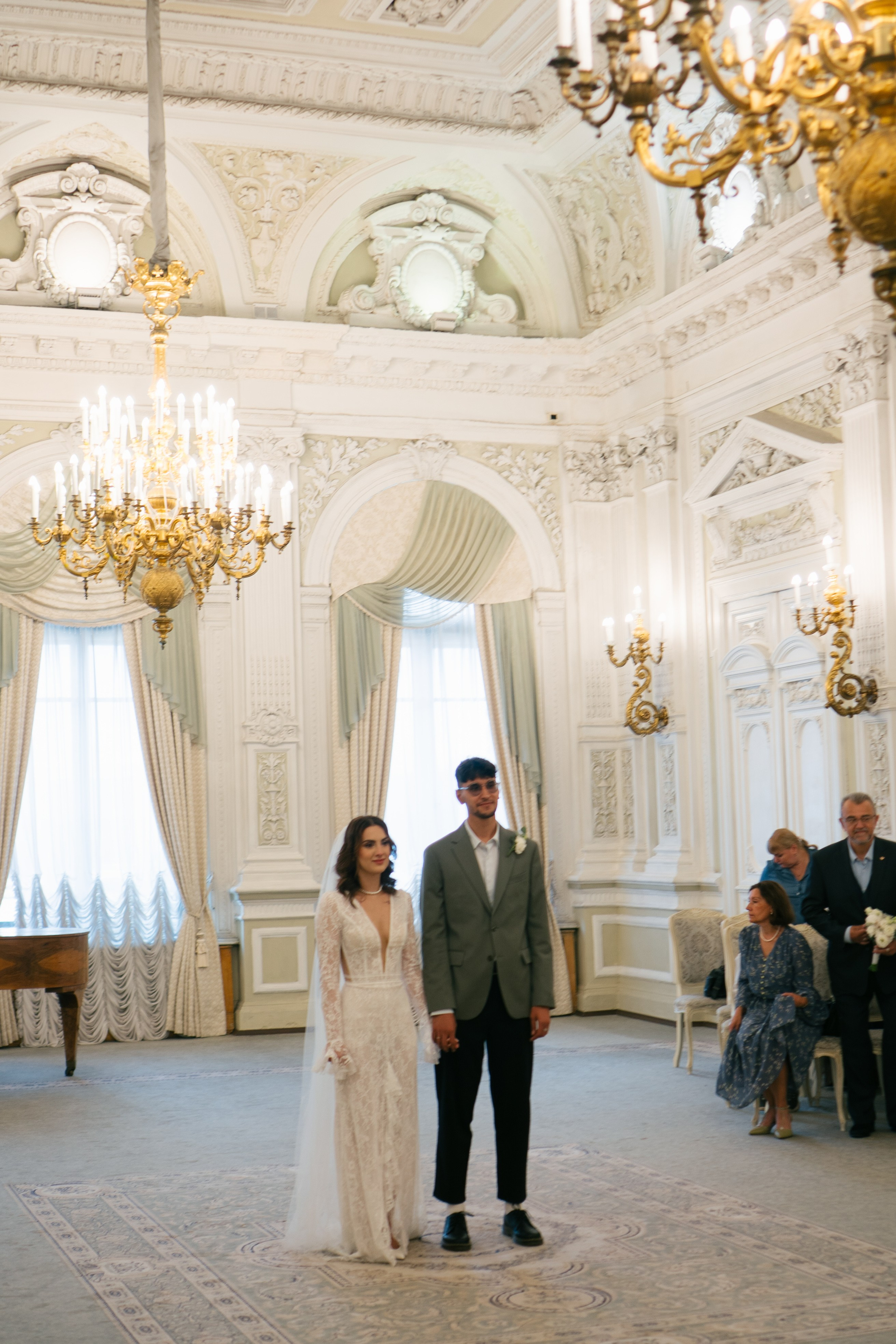 СВАДЕБНАЯ СЬЕМКА В ПЕРВОМ ДВОРЦЕ БРАКОСОЧЕТАНИЯ. Профессиональный фотограф, Санкт-Петербург — Виктория Богомолова