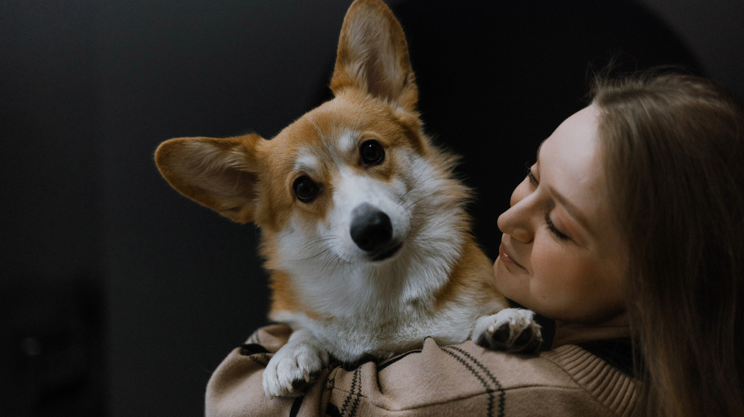 Настя и Мия. Фотограф-анималист Богданова Полина