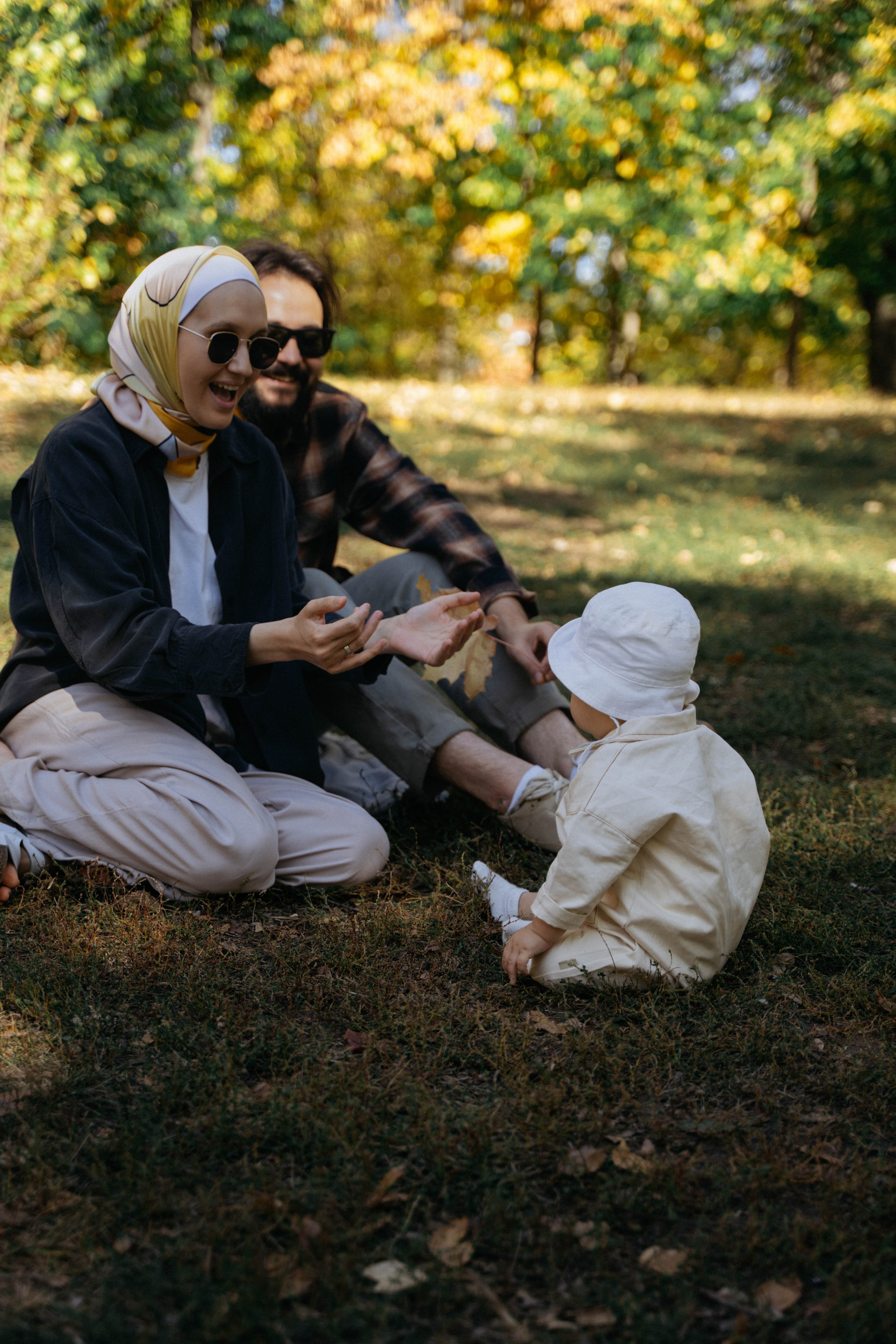 Трое в парке