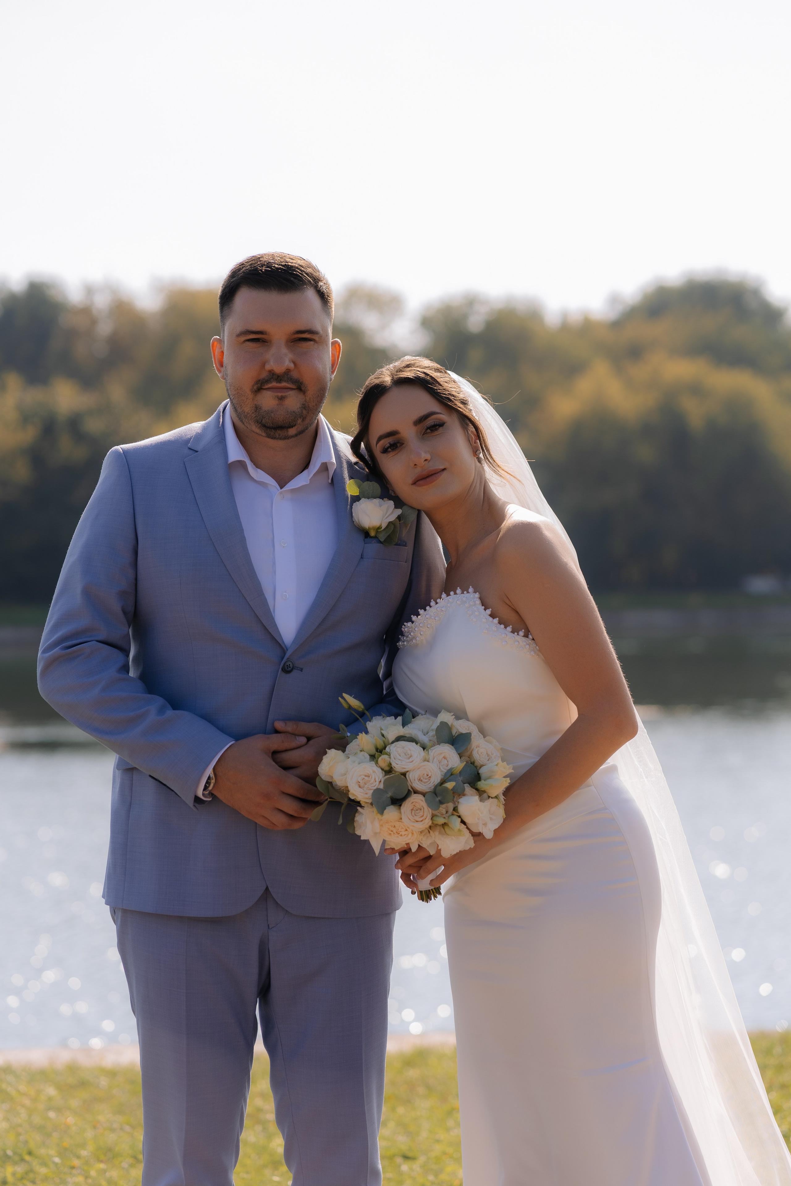 Свадебная фотосессия в Москве, парк Кусково. Свадебный фотограф в Москве Анна Полушина