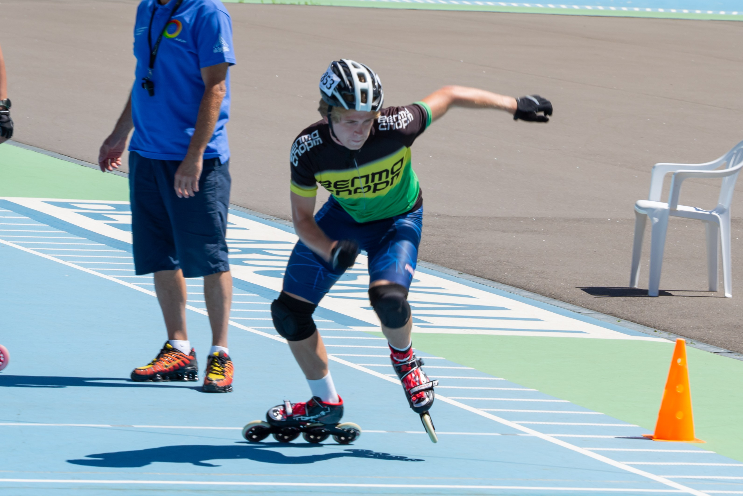 Международные соревнования по спидскейтингу. Солигорск, Беларусь. 2025. Спортивная съемка Мария Царфати