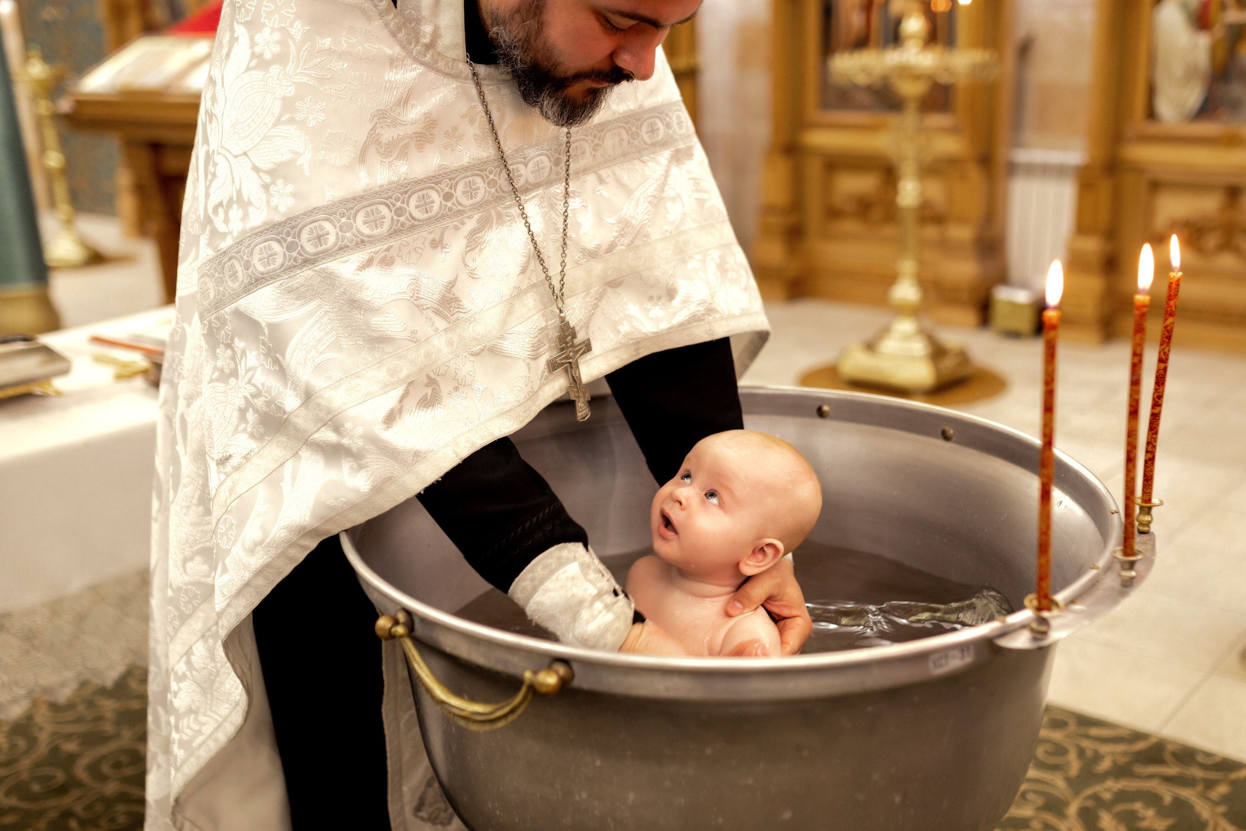 Таинство Крещения Мирона. Свадебный и Семейный Фотограф в Краснодаре