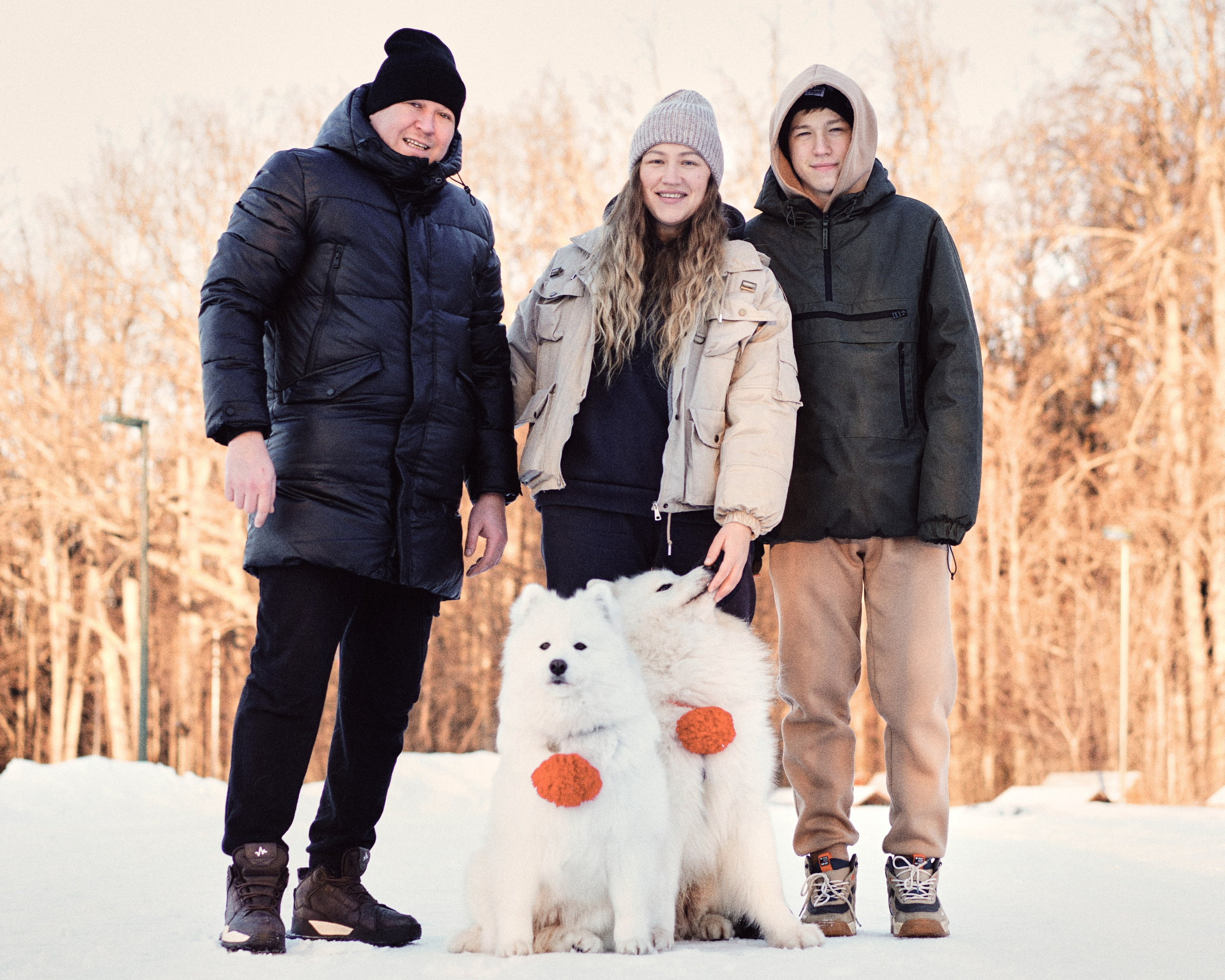 Прогулка морозным утром. Фотограф Казань