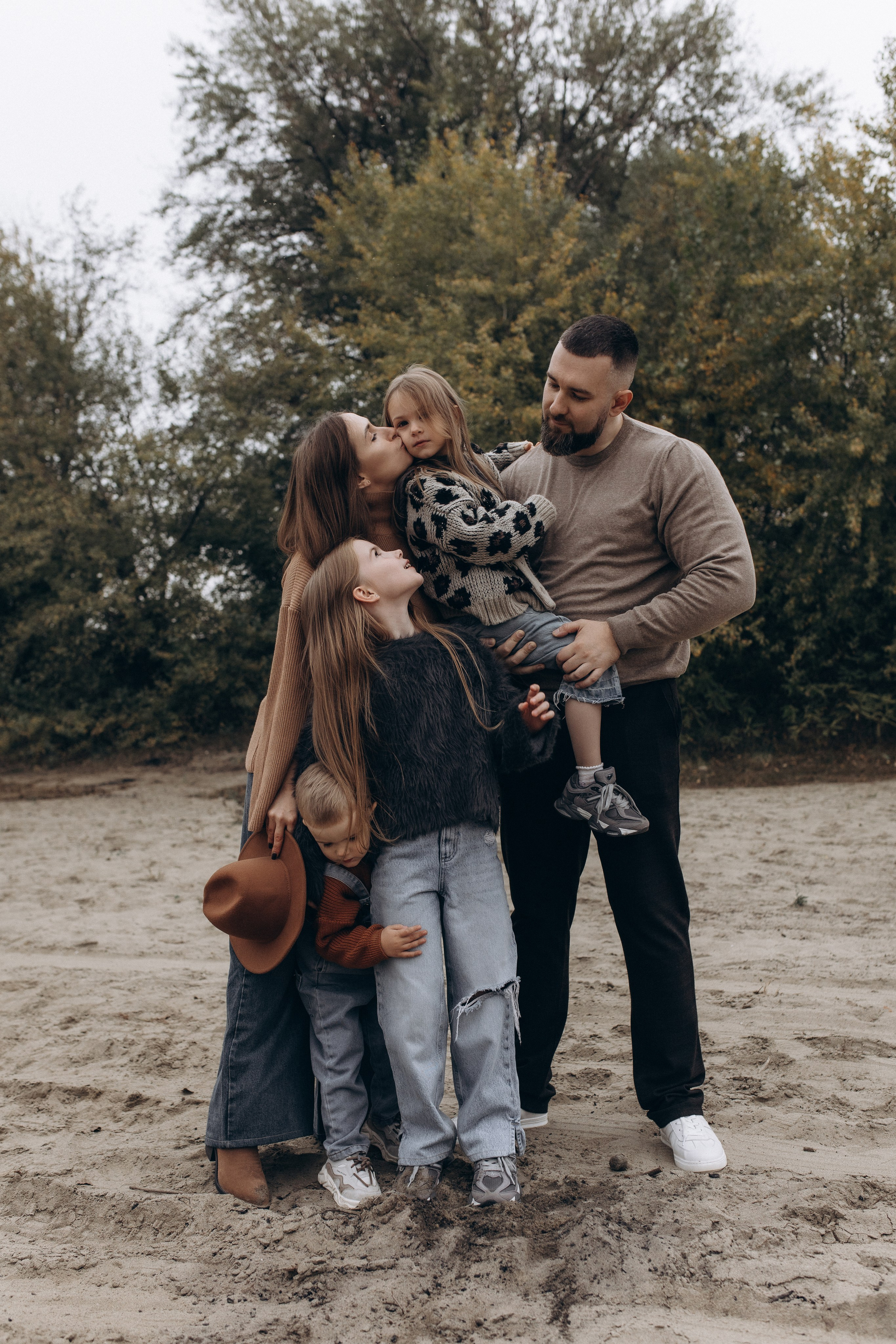 Настя, Лёша, Василиса, Варя и Ярик. Семейный фотограф в Краснодаре Виктория Кокоулина