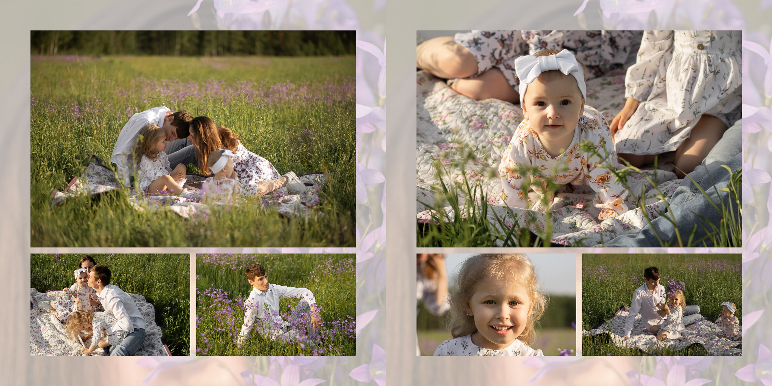 Лето в колокольчиках. Свадебный и семейный фотограф в Ставрополе Евгения Кузьмичева