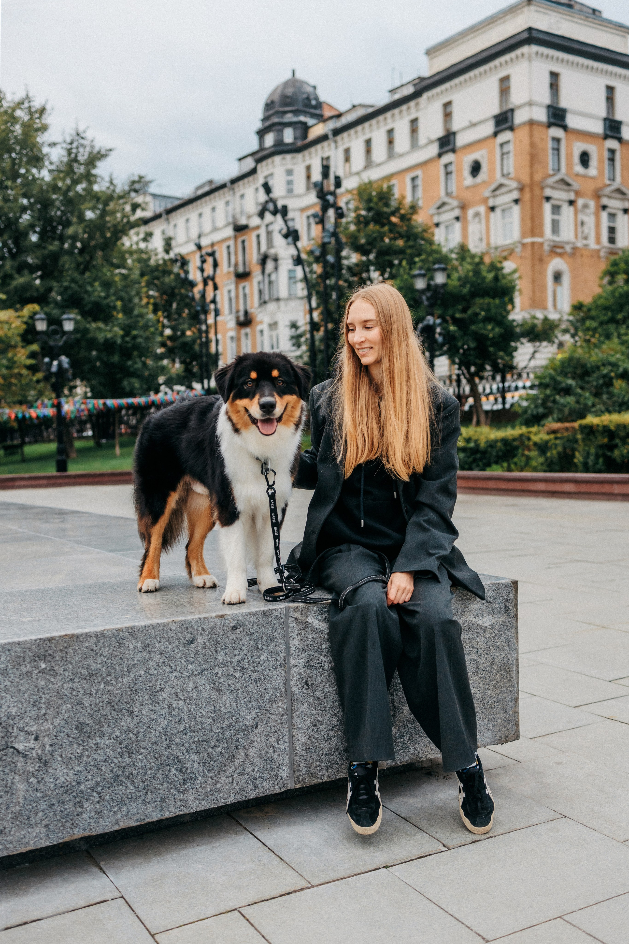 Лена и Рэй. Фотограф-анималист Елена Радченко, Москва