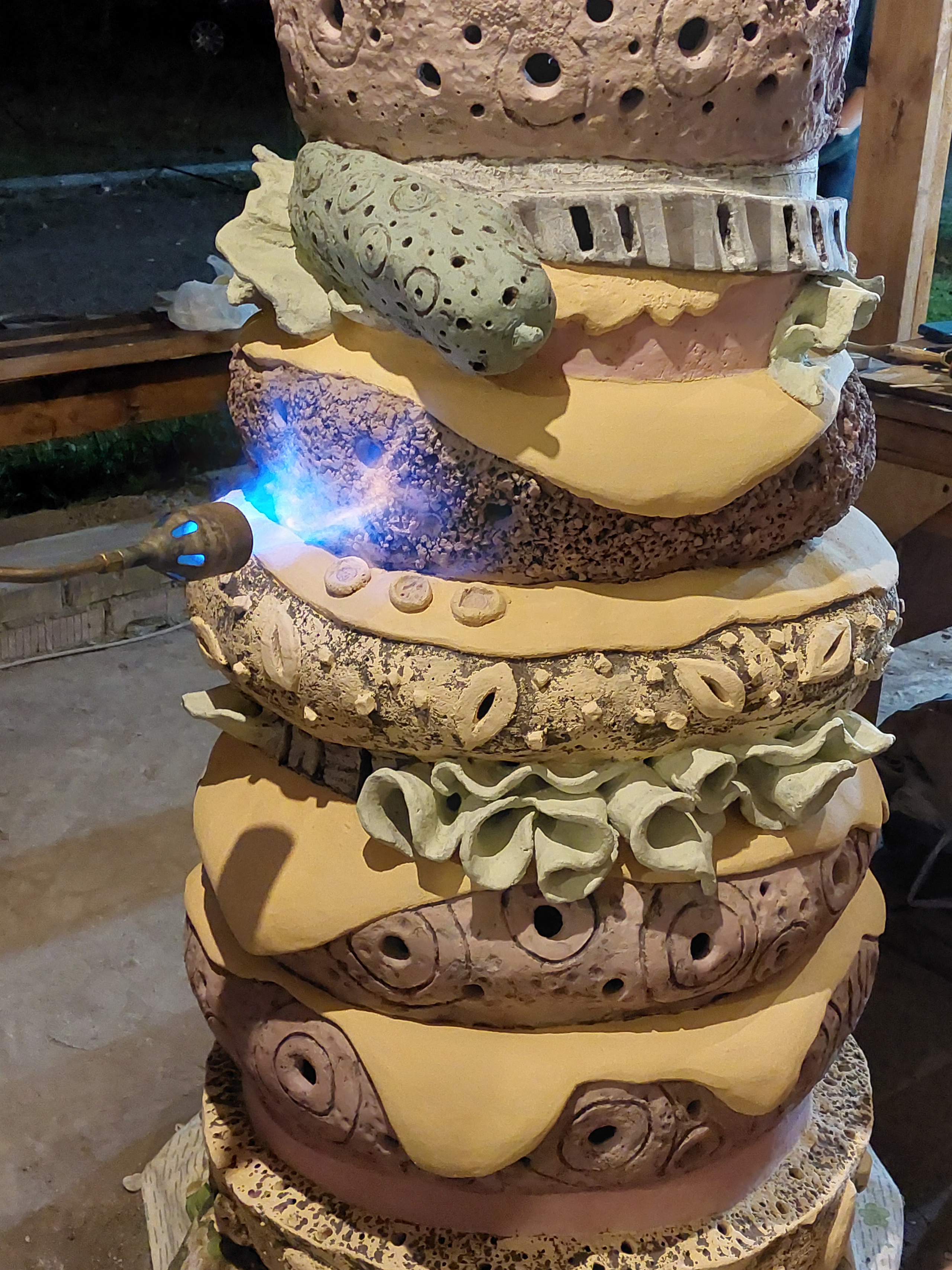 Гуслица 2022. Курс Татьяны Пунанс «Make Your Fire». Керамика с историей. Елена Рогалёва