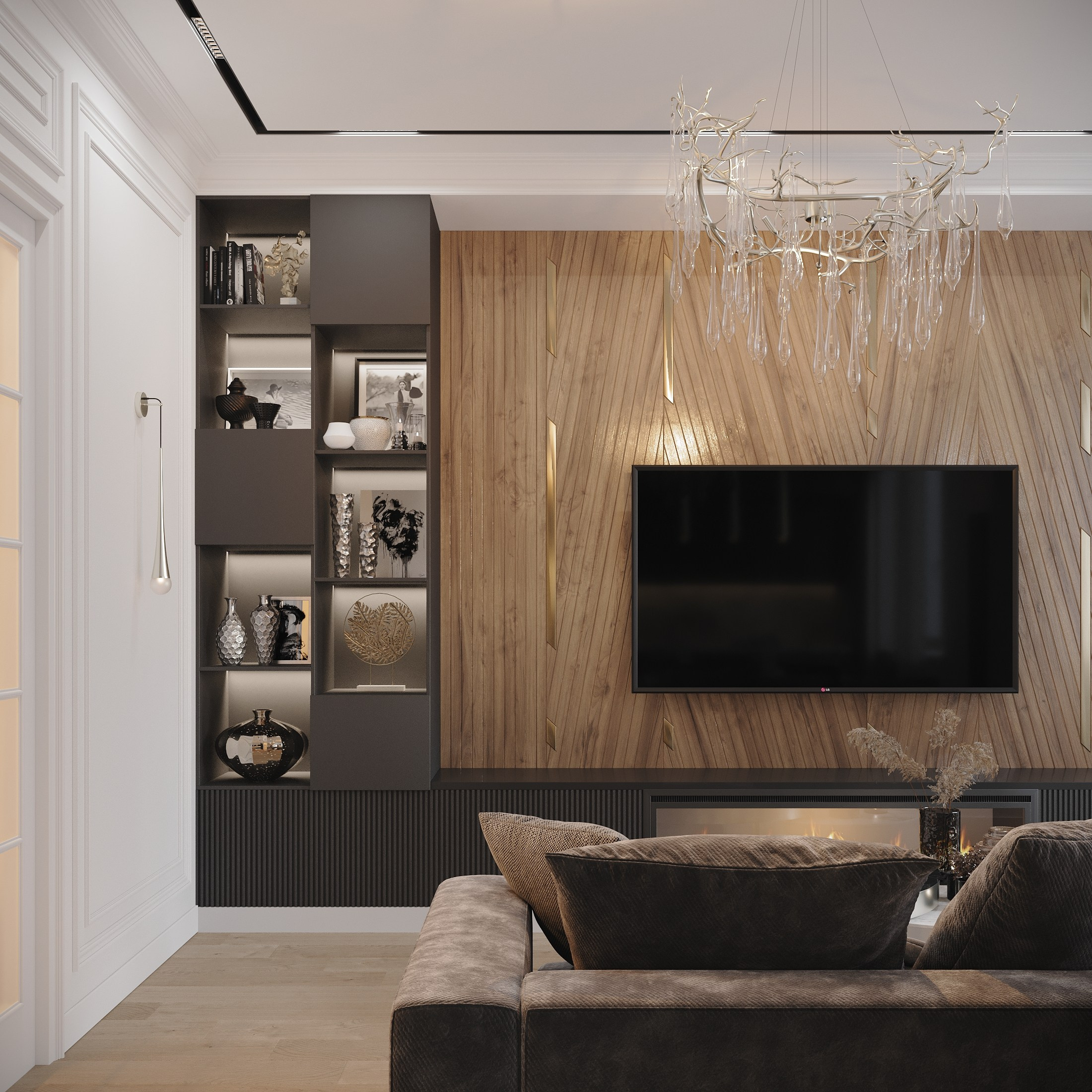 Визуализация квартиры для девушки-фотографа. Студия 3d визуализации Arcviz